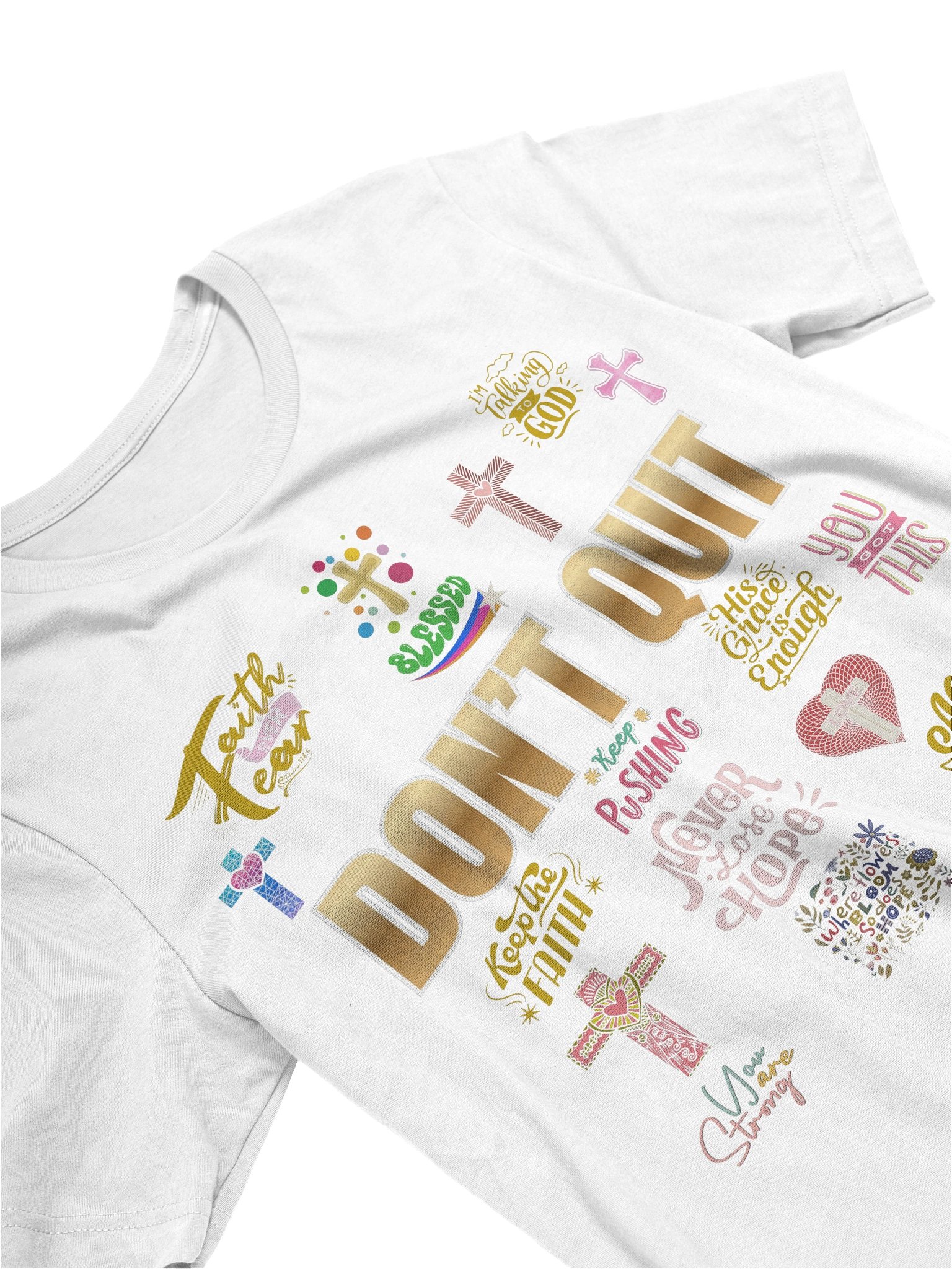 Don't Quit Galatians 6:9 Inspired Unisex T-Shirt product image (3)