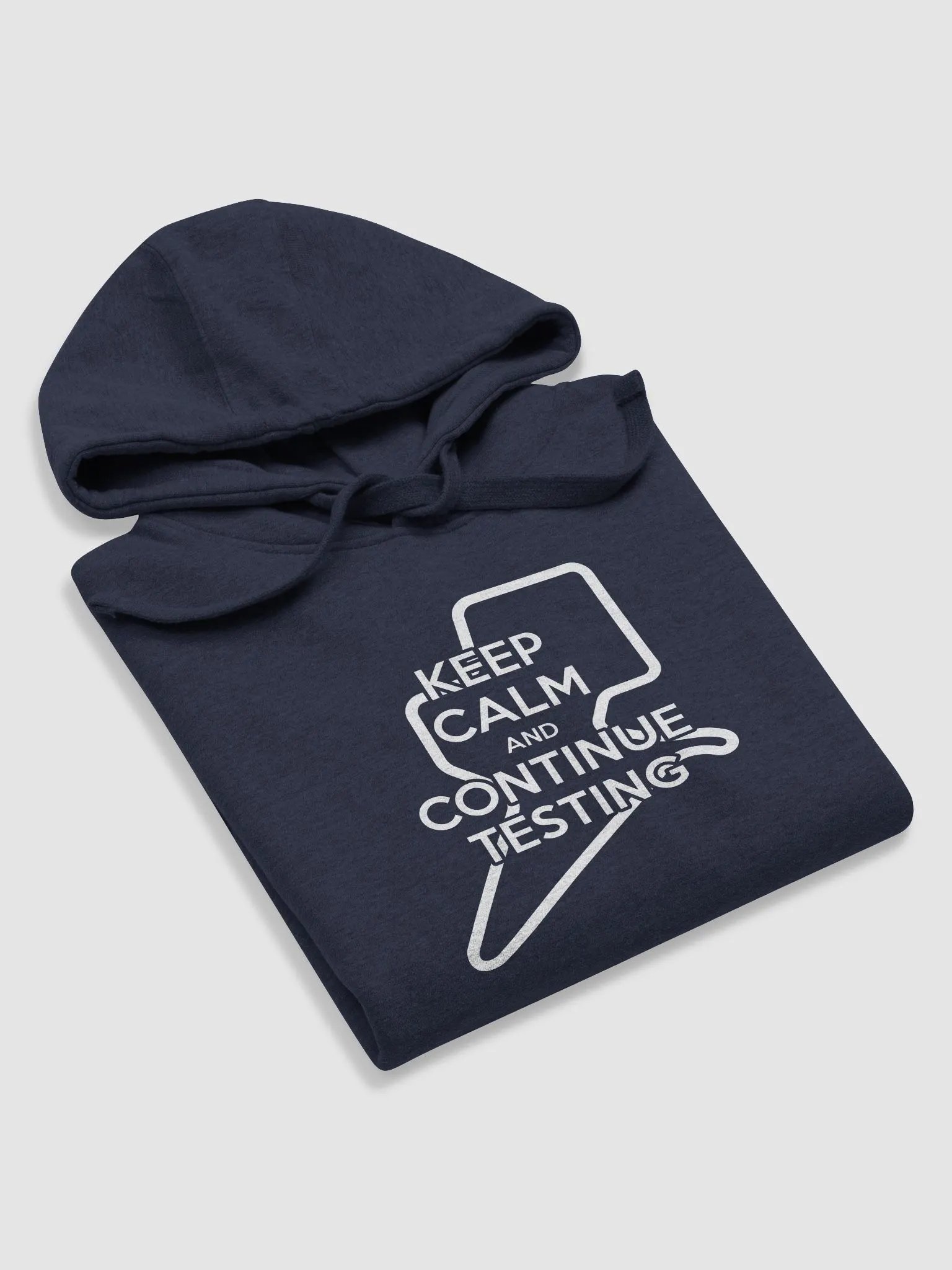 Keep Calm & Continue Testing Hoodie product image (6)