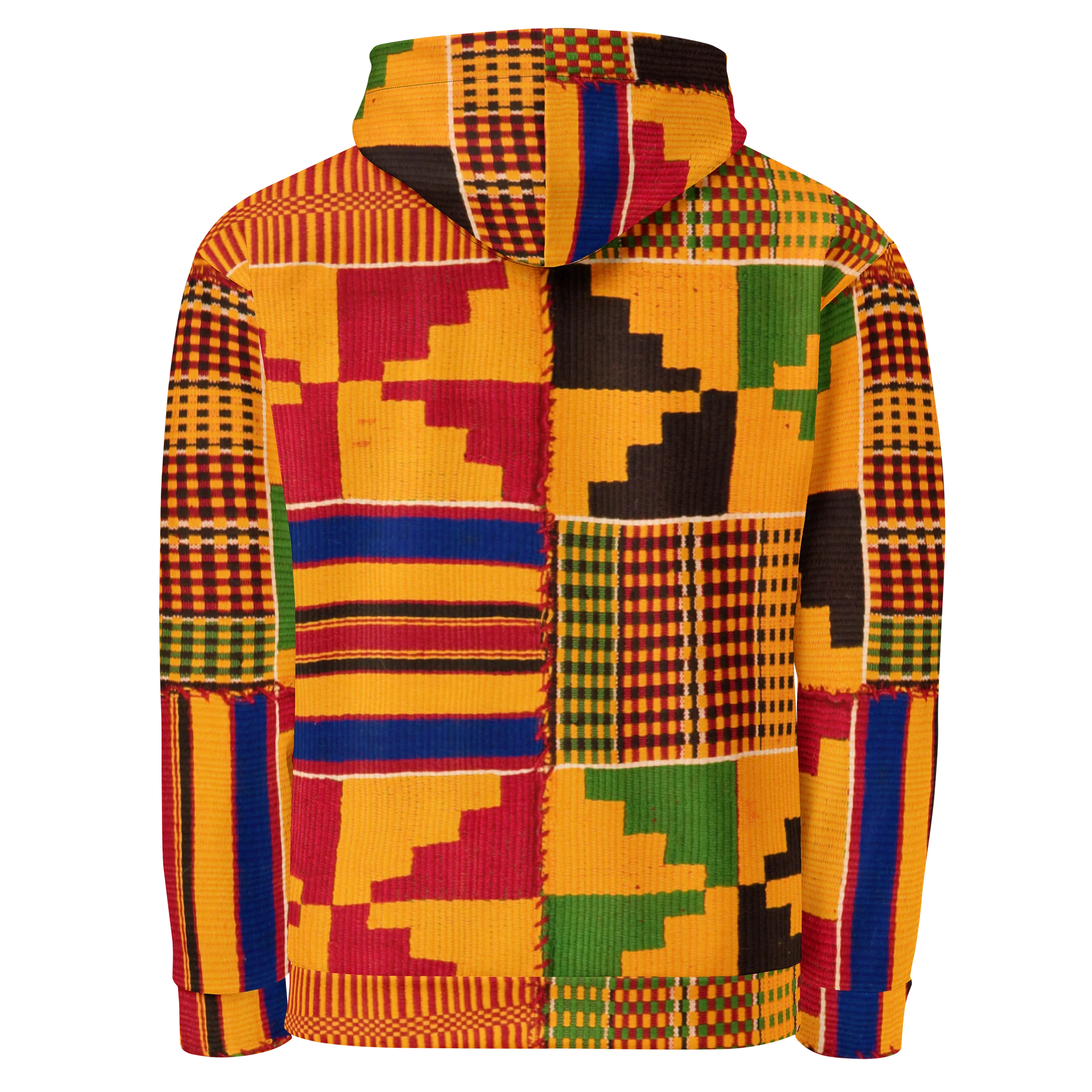 Kente Print Hoodie — Unisex product image (4)