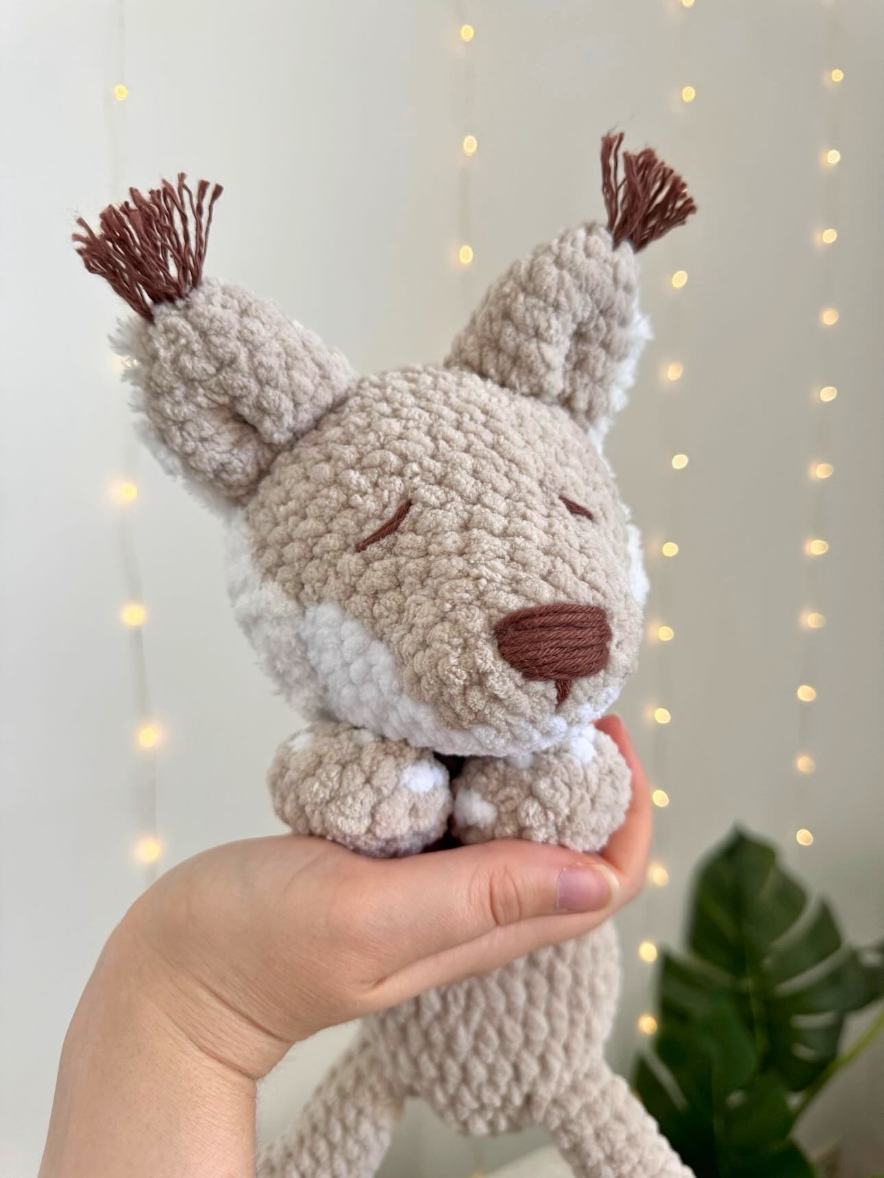 Crochet Pattern: Fen the Sleepy Lynx PDF - US terms product image (5)
