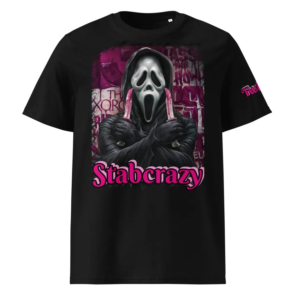 Stabcrazy Pink ghostface tshirt unisex product image (1)