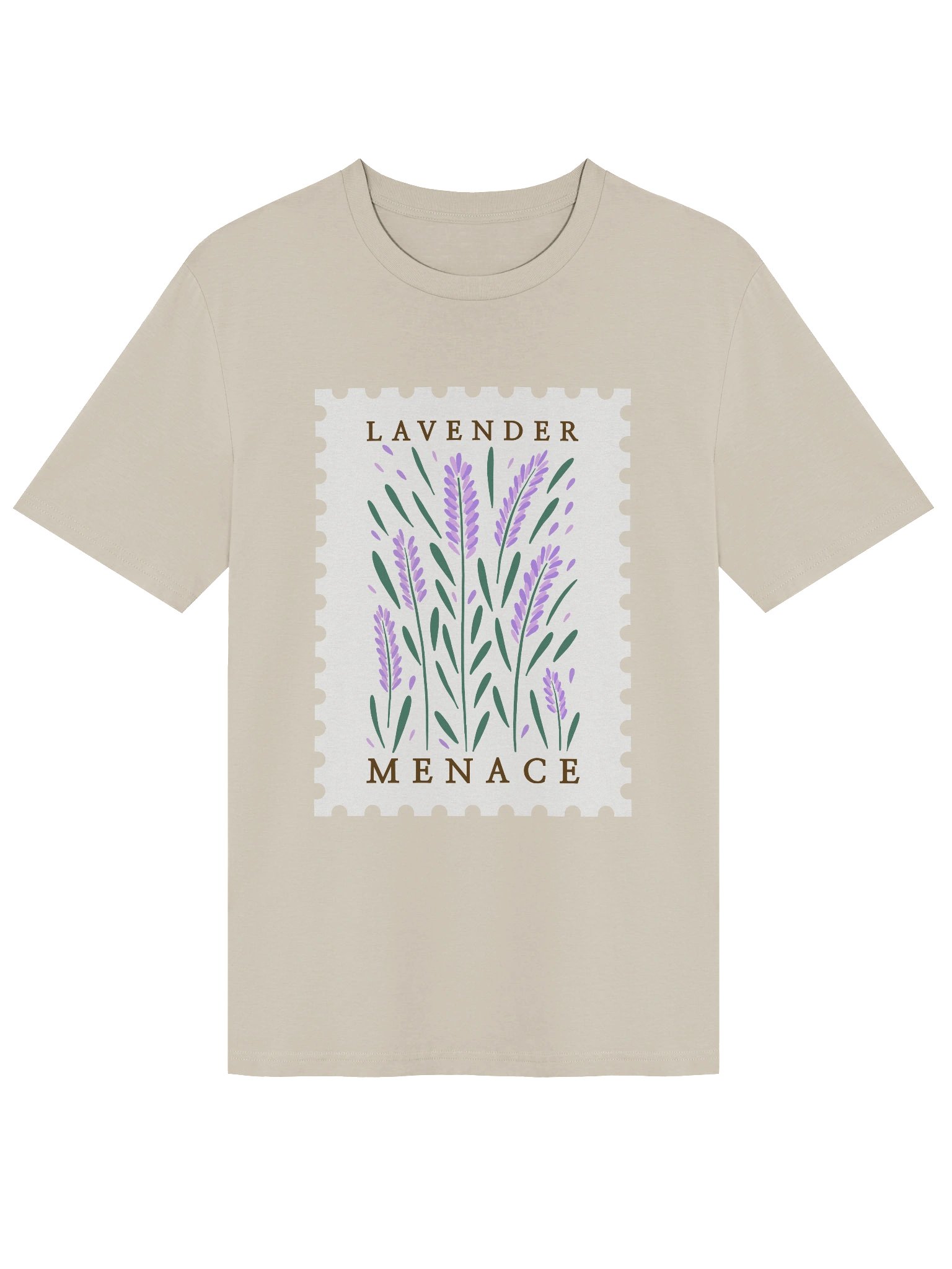 Lavender Menace Tee (Beige) product image (5)