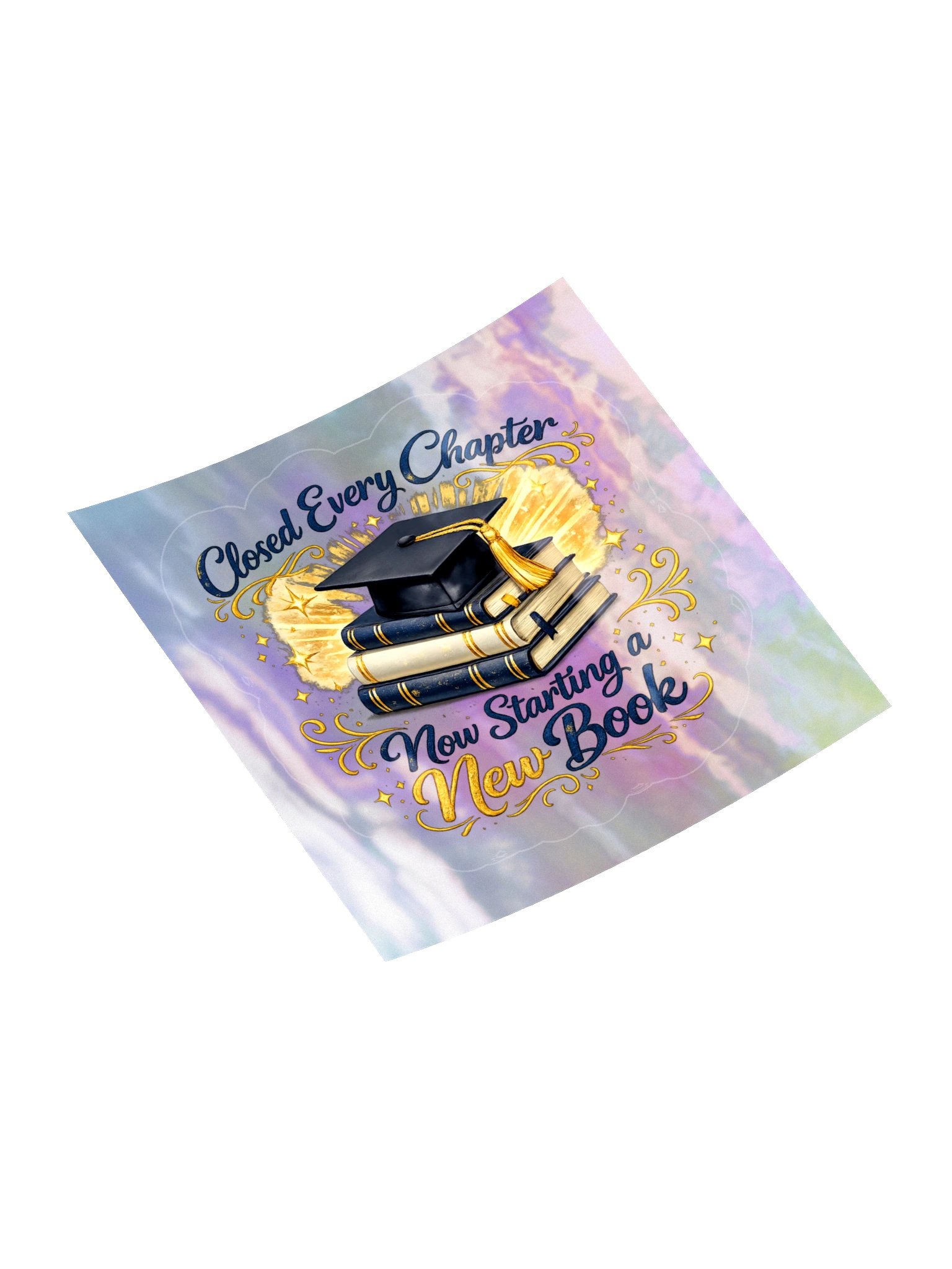 Closed Every Chapter Now Starting a New Book - Holographic Sticker product image (4)