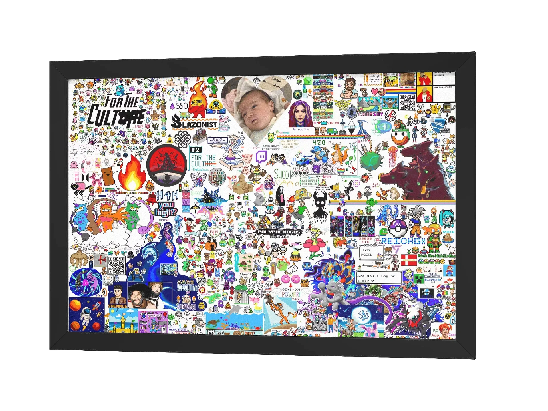 Ivy community artwork Framed product image (3)
