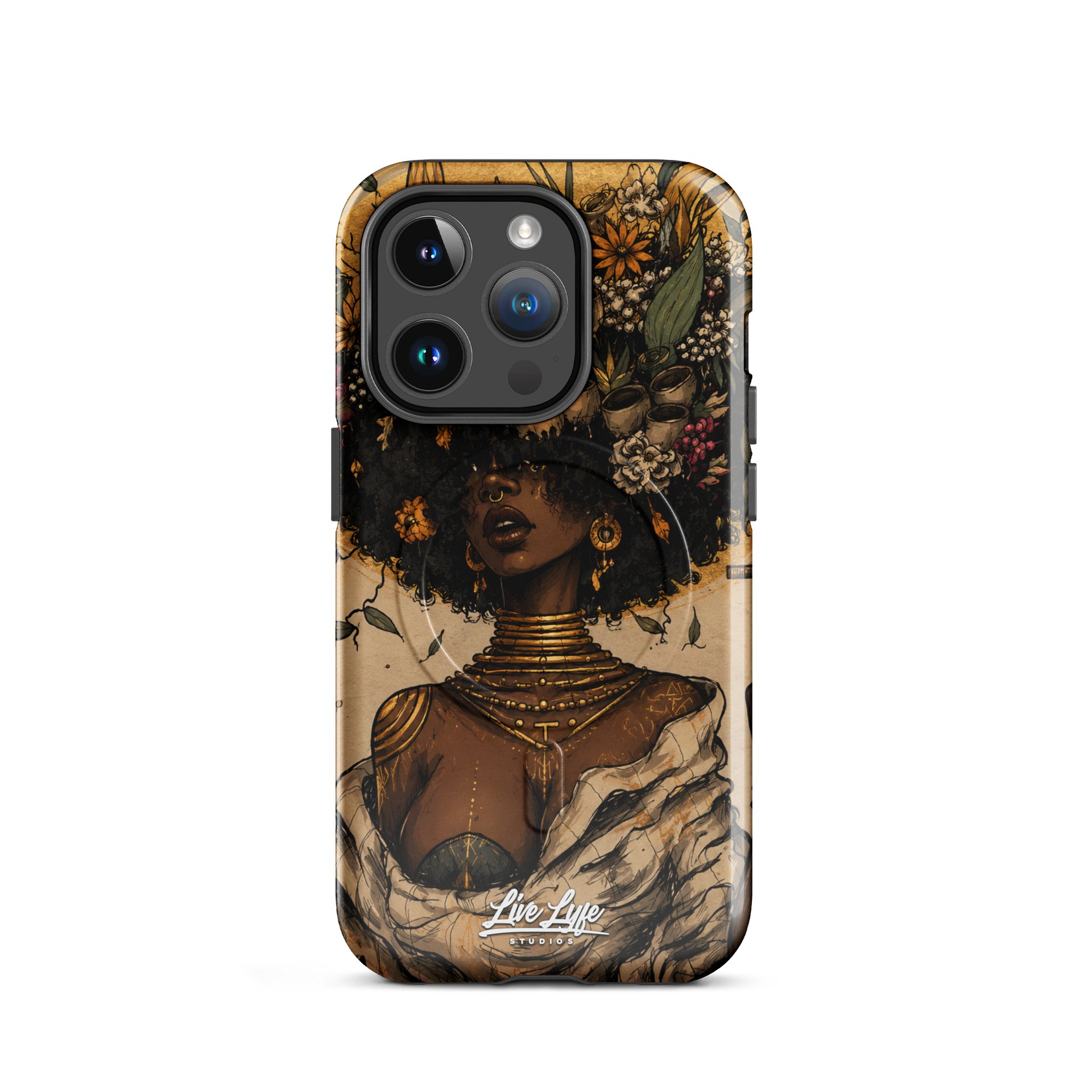Crowned in Gold MagSafe tough case for iPhone product image (2)