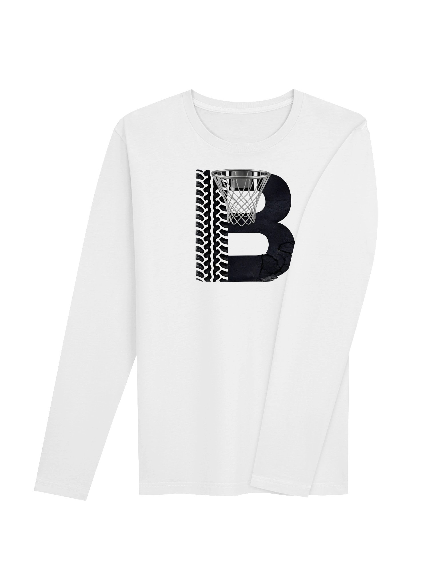 Blacktop Brand Basketball Long Sleeve Tee product image (4)