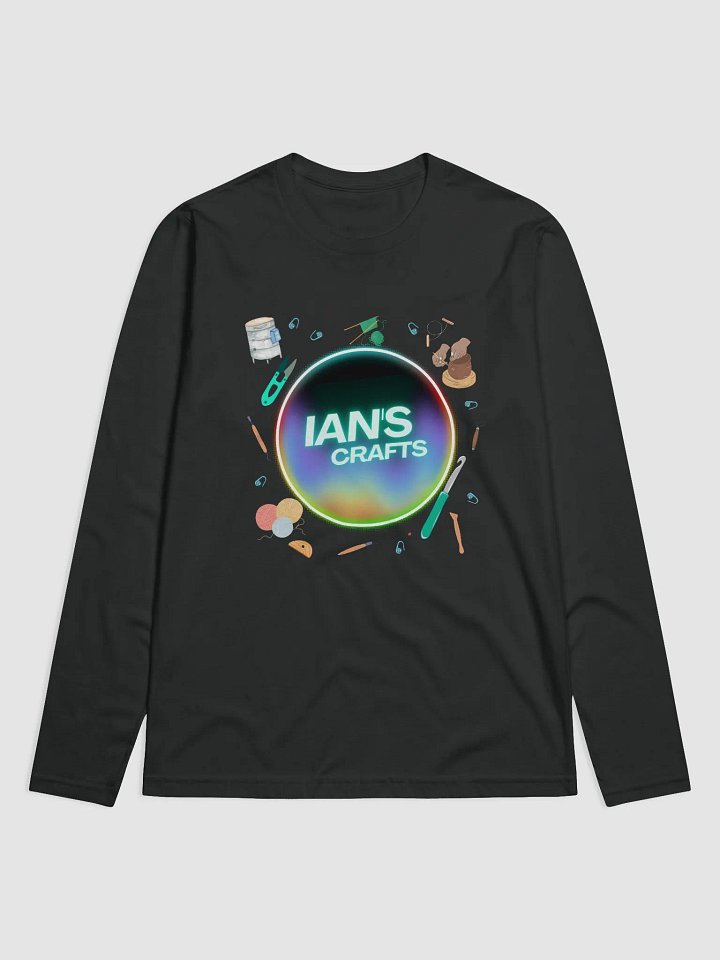 Ian's Crafts Logo Premium Fitted Long Sleeve Crew product image (1)