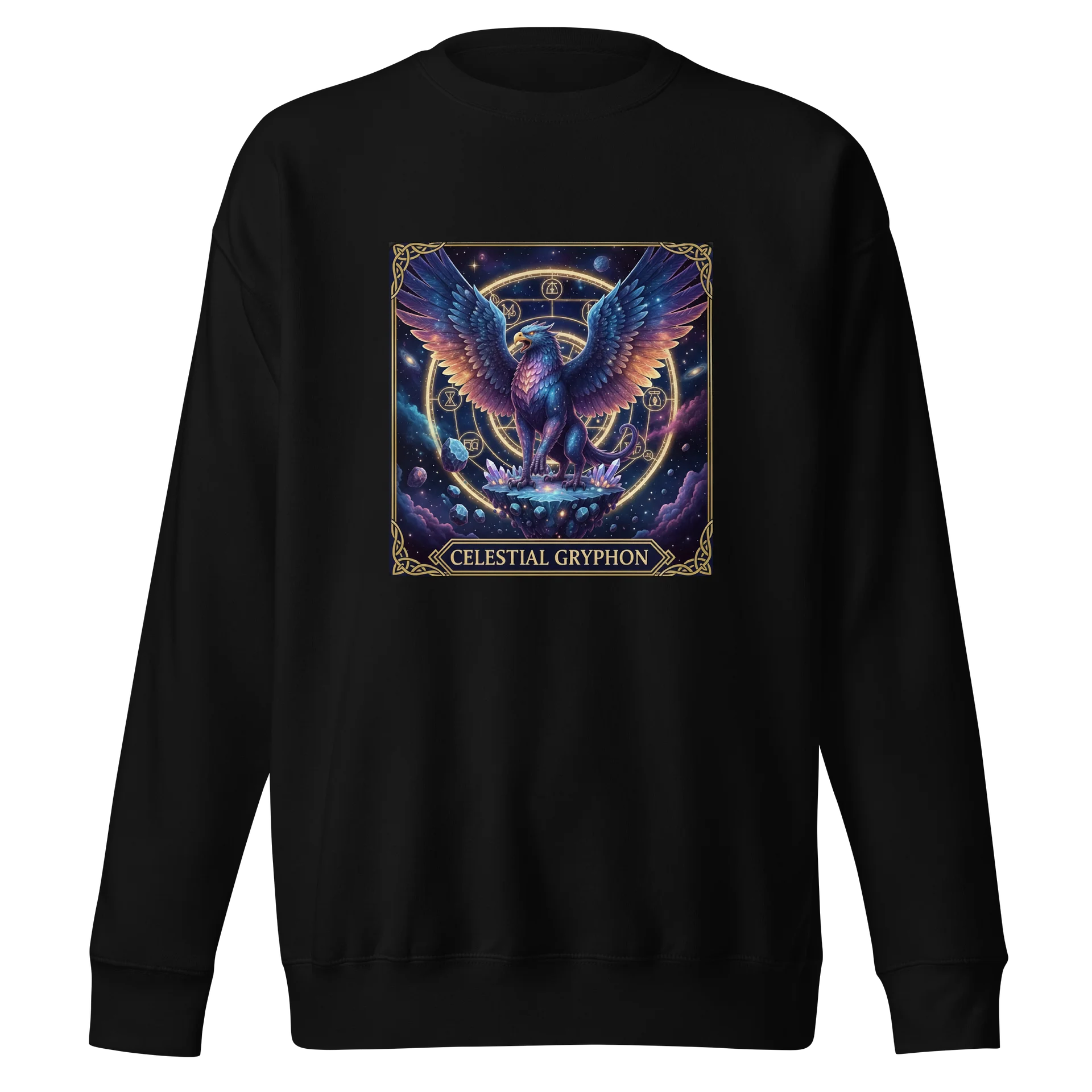 Celestial Gryphon Cosmic Sweatshirt product image (1)