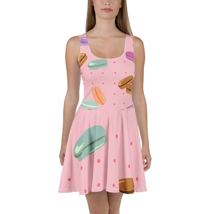 Macaron Madness Skater Dress product image (2)
