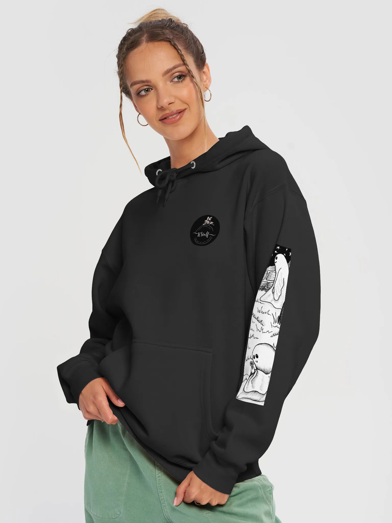 Graveyard Wake Up Premium Hoodie product image (3)
