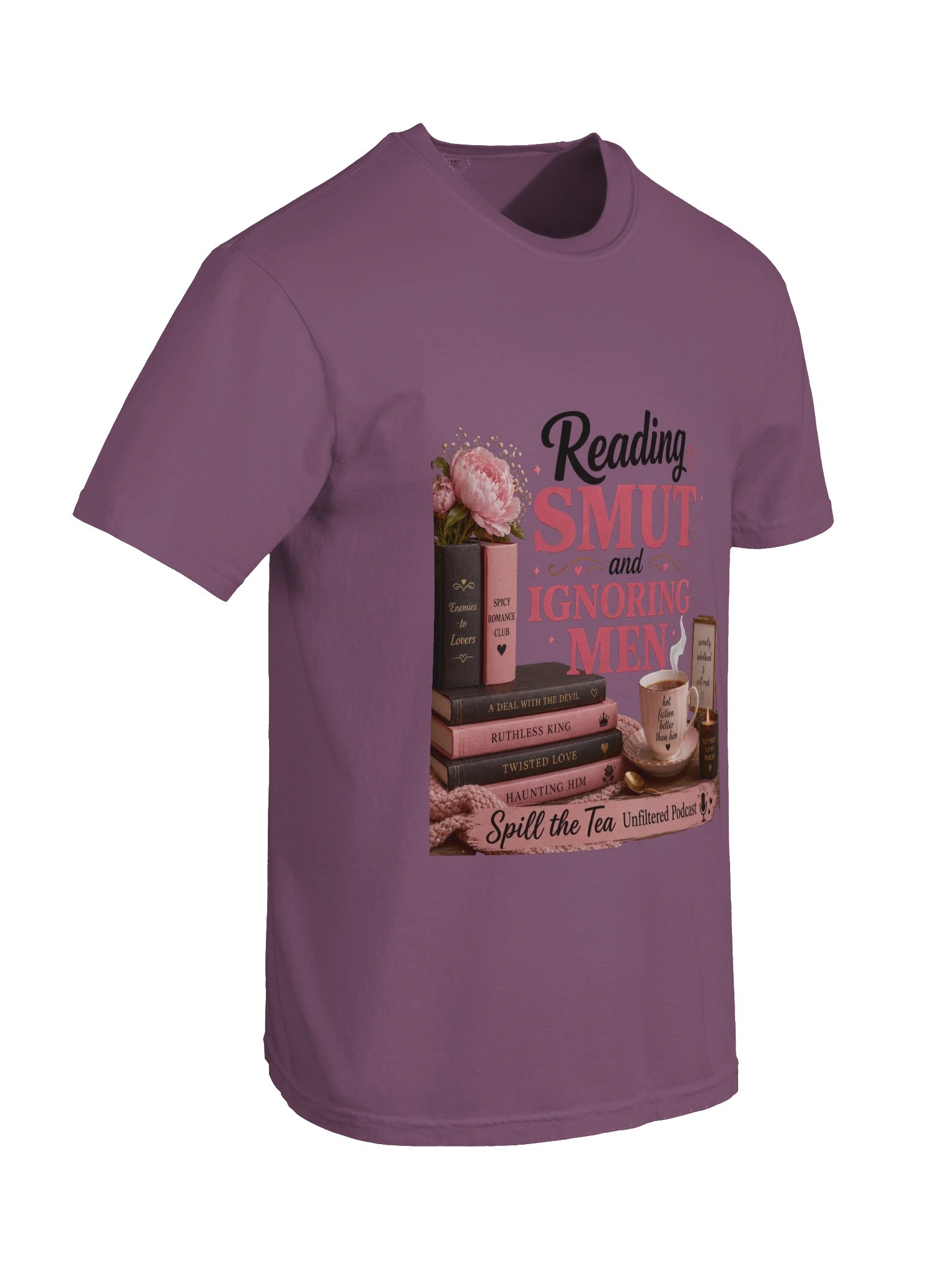 Reading Smut & Ignoring Men Tee product image (6)
