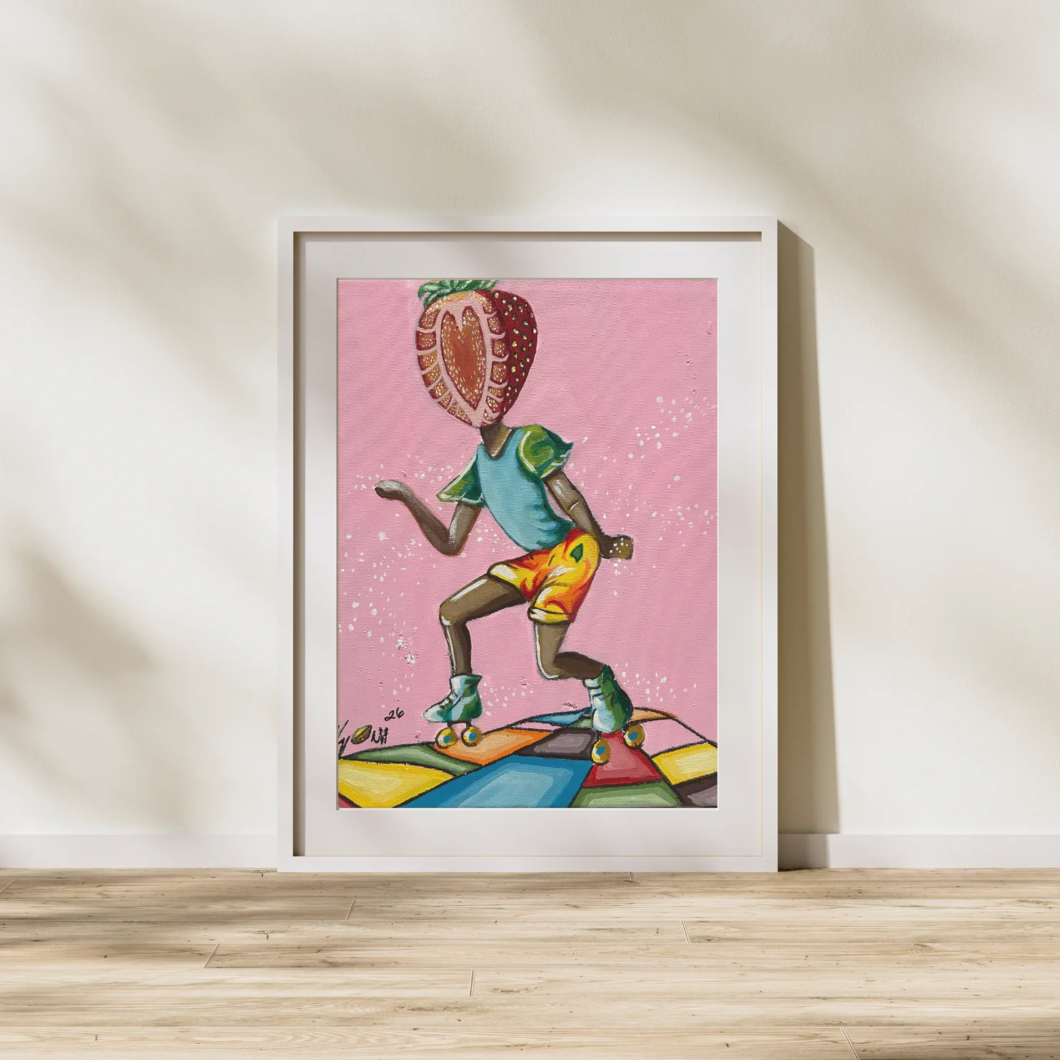 SWINGING STRAWBERRY PRINT product image (2)