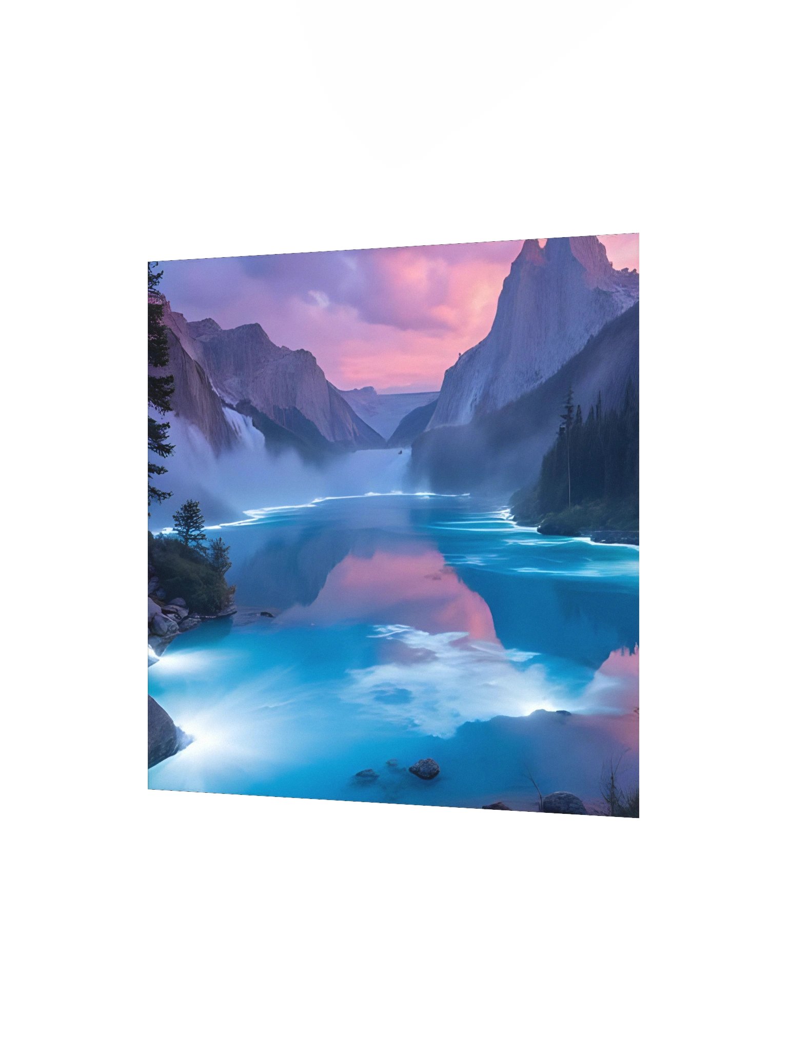 Ethereal Sunset Reflections Poster product image (8)
