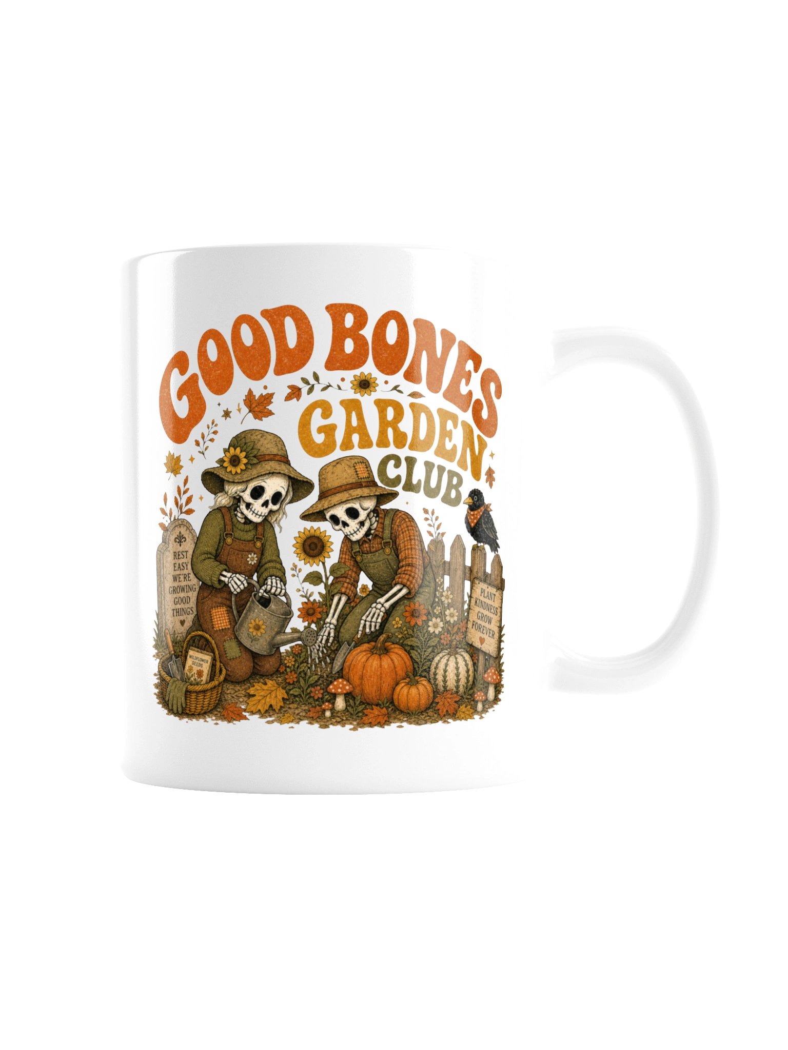 Good Bones Garden Club Halloween Mug product image (7)
