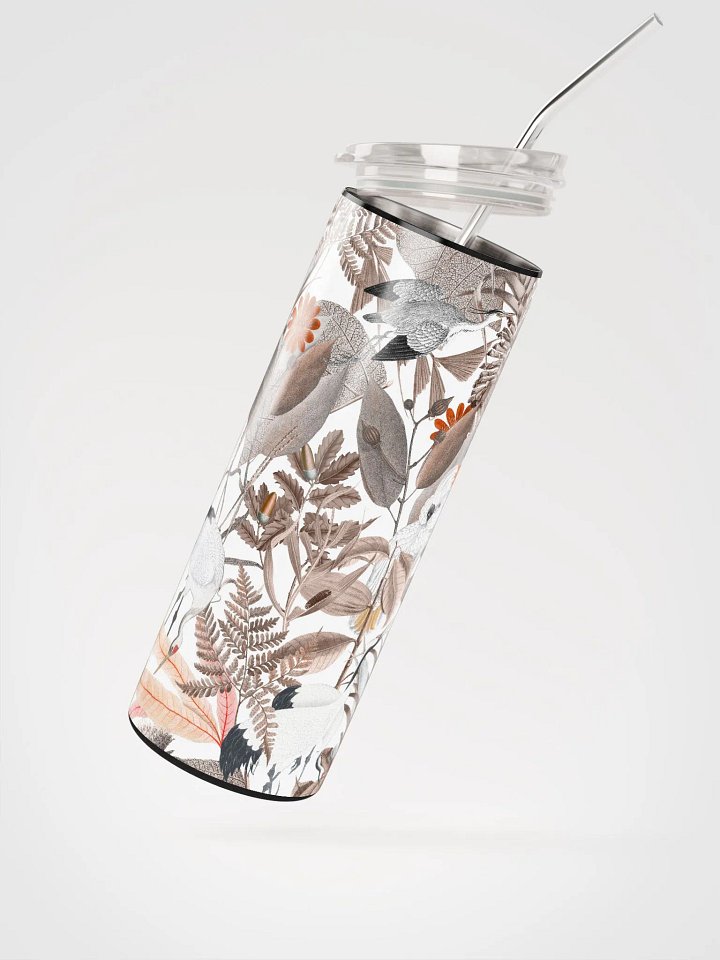 White Ecotone Slim Tumbler product image (2)