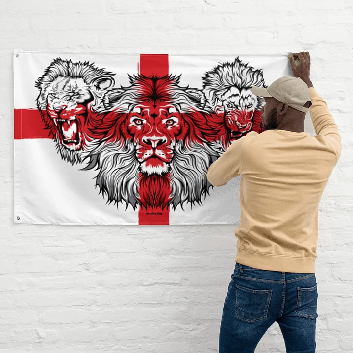 England Three Lions Flag product image (1)