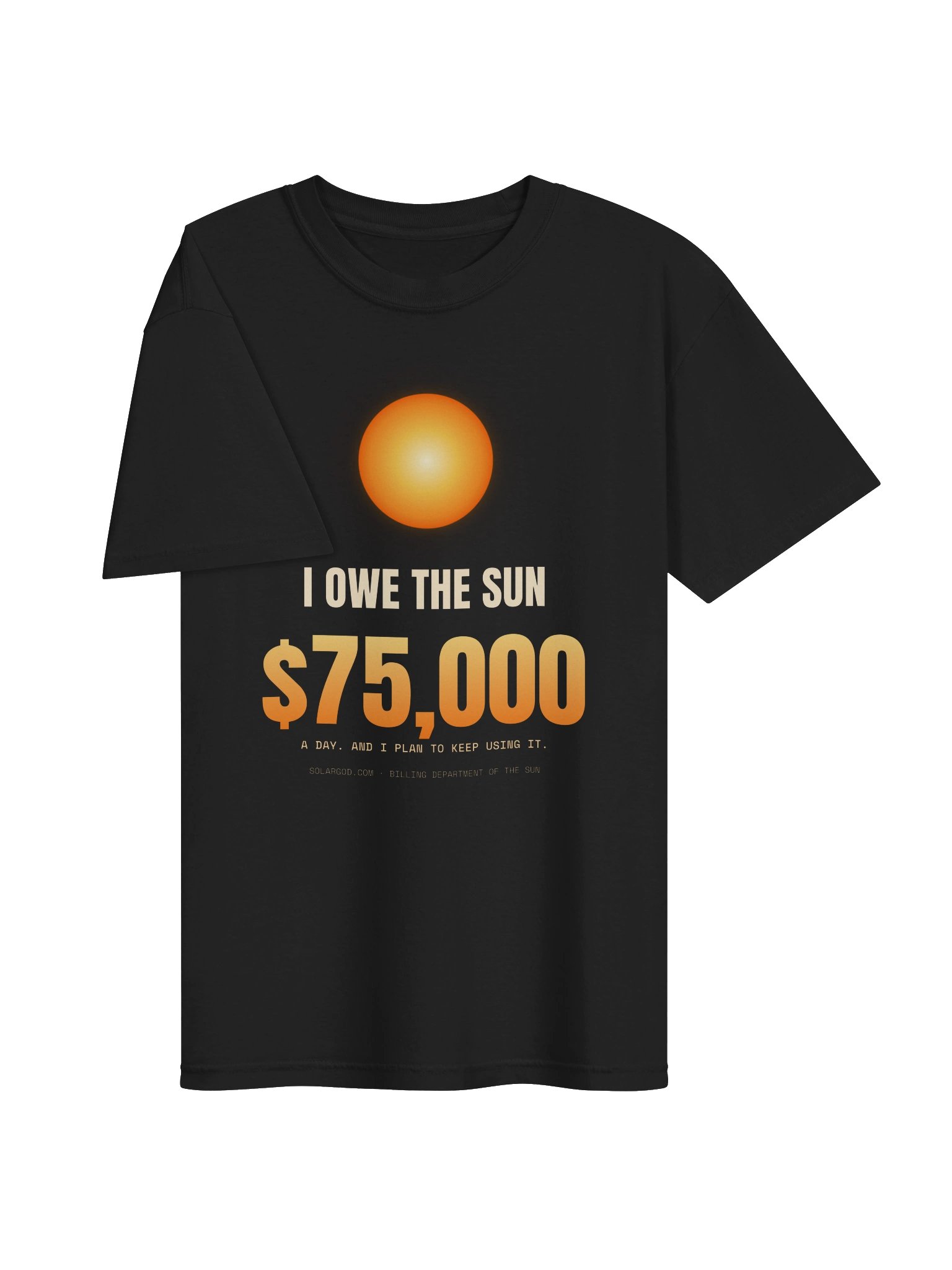 I Owe The Sun - Heavyweight Tee product image (3)