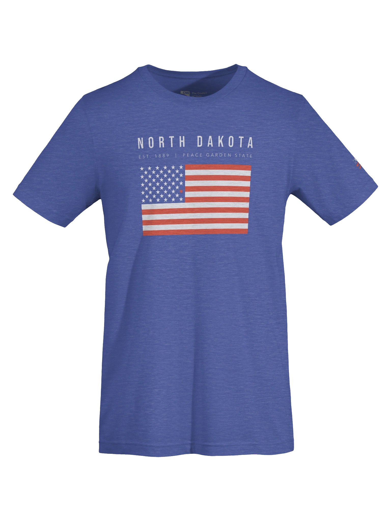 Flag Tee — North Dakota product image (7)