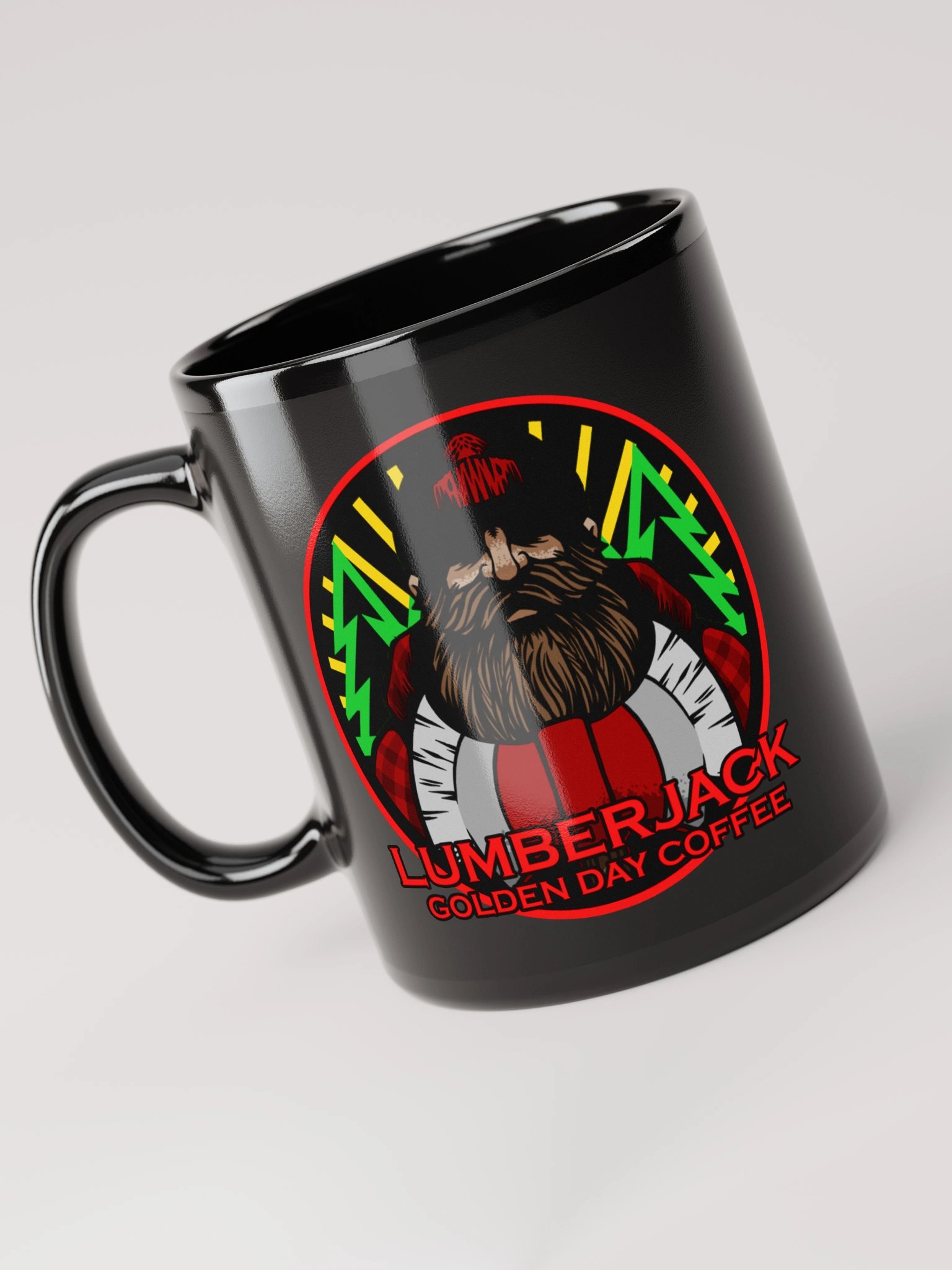 Lumberjack GDC Black Glossy Mug product image (6)