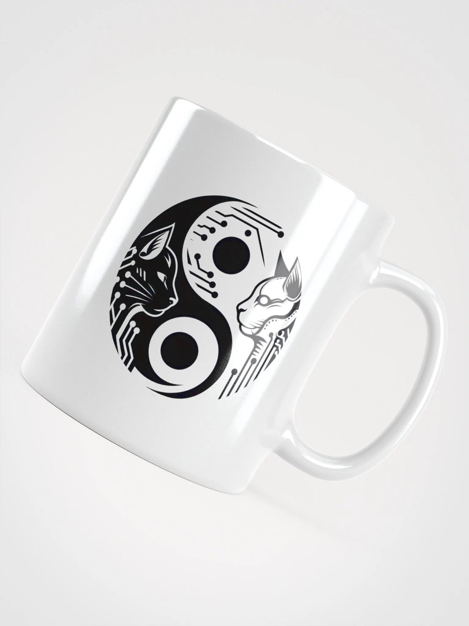 White Glossy Mug product image (4)