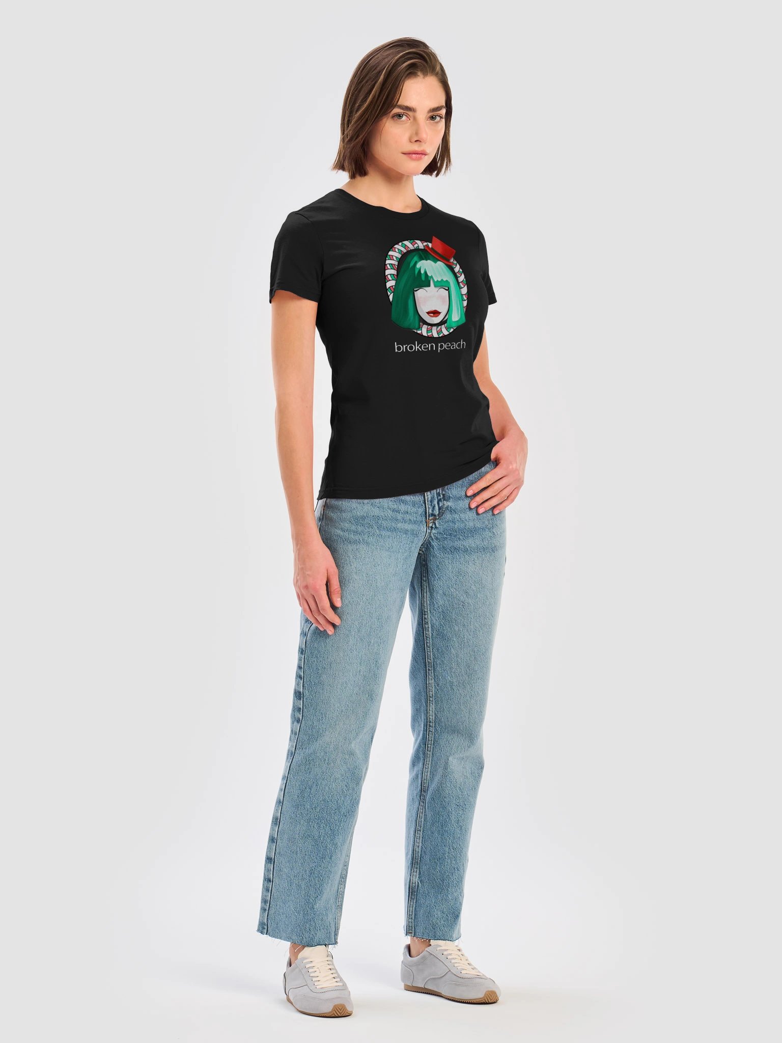 Broken Peach – Women's Christmas Special Edition T-Shirt product image (14)
