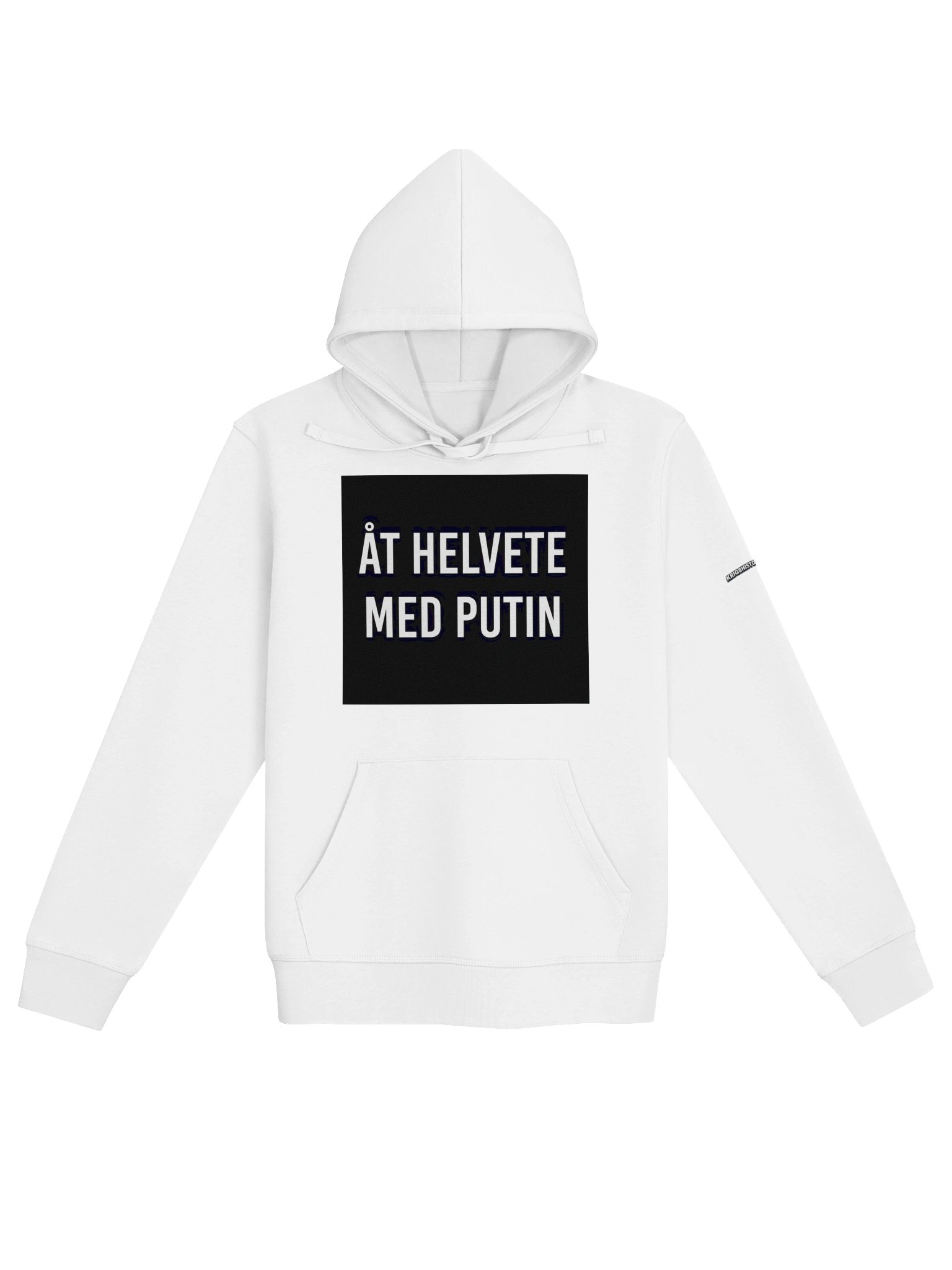 Åt helvete med Putin - Svart Bakgrund (Organic Premium Hoodie) product image (1)