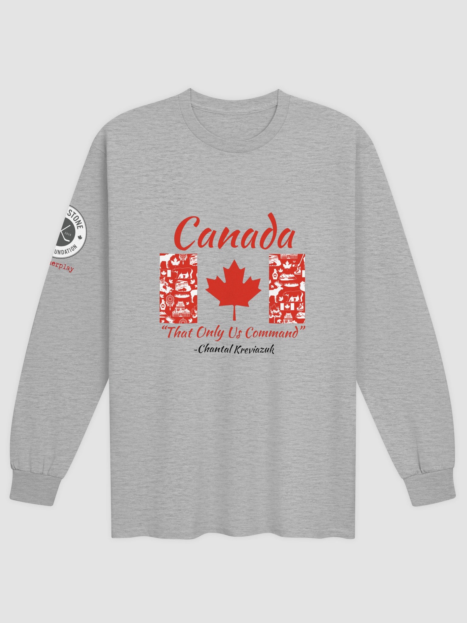 CK x GRINDSTONE "THAT ONLY US COMMAND" FLAG LONG SLEEVE TEE product image (1)