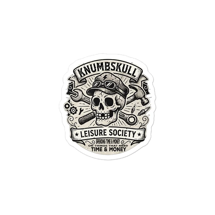 Knumbskull Leisure Soceity Decal product image (2)