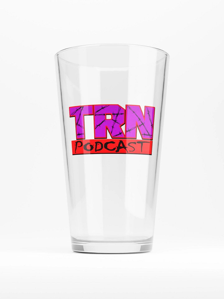 Top Rope Nation Extreme Podcasting Pint Glass product image (1)