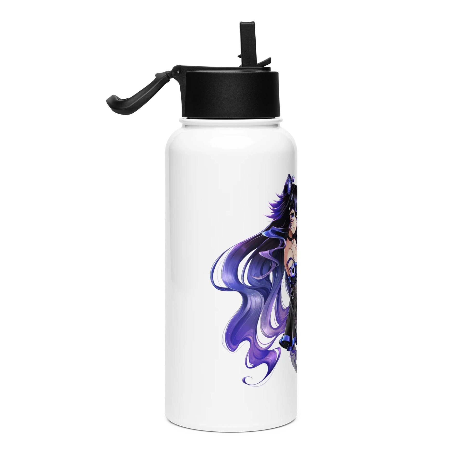 Floating Moona Stainless Steel Water Bottle with a Straw Lid product image (4)