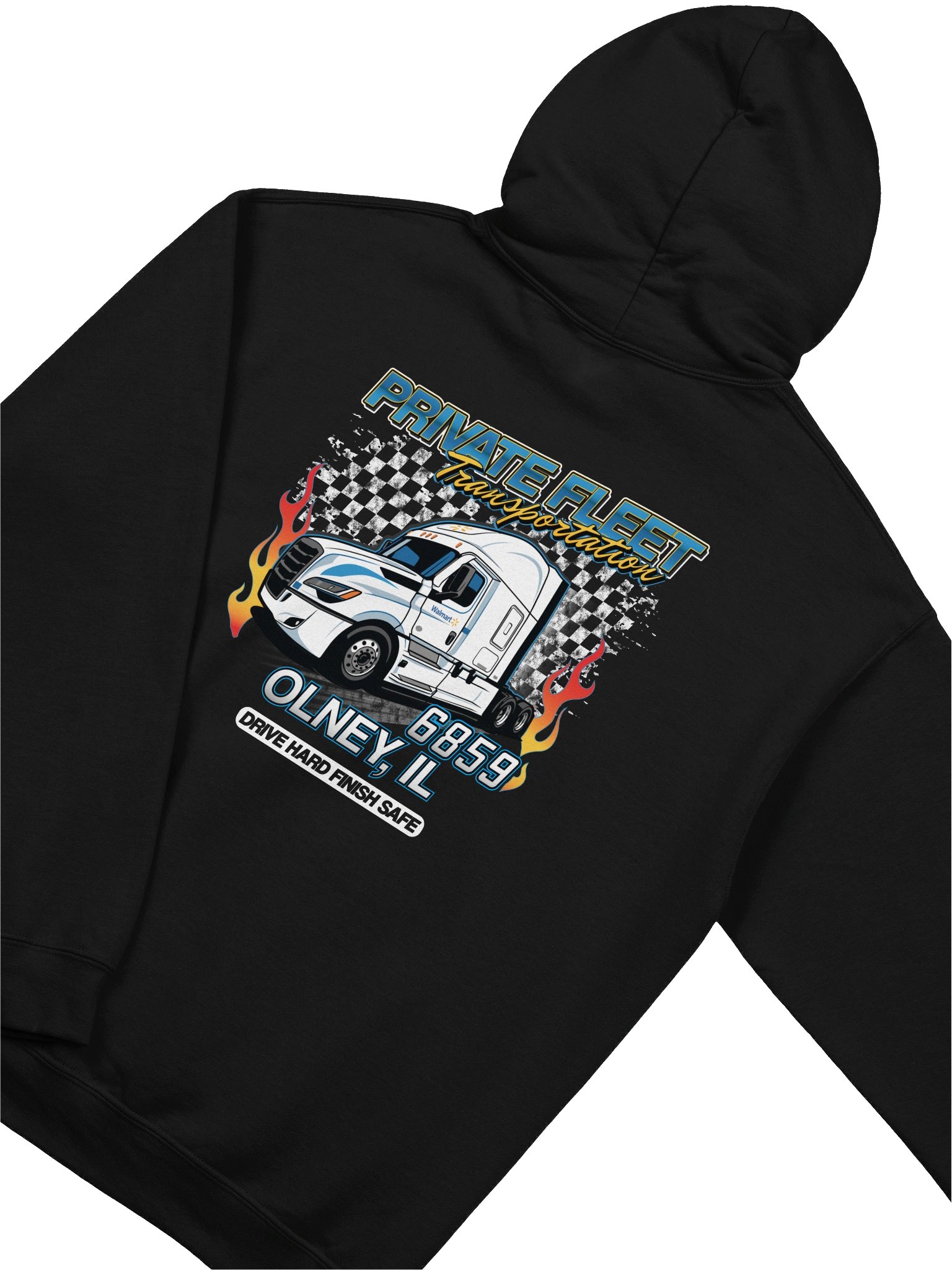 6859 Olney Private Fleet Racing Theme Hoodie product image (4)