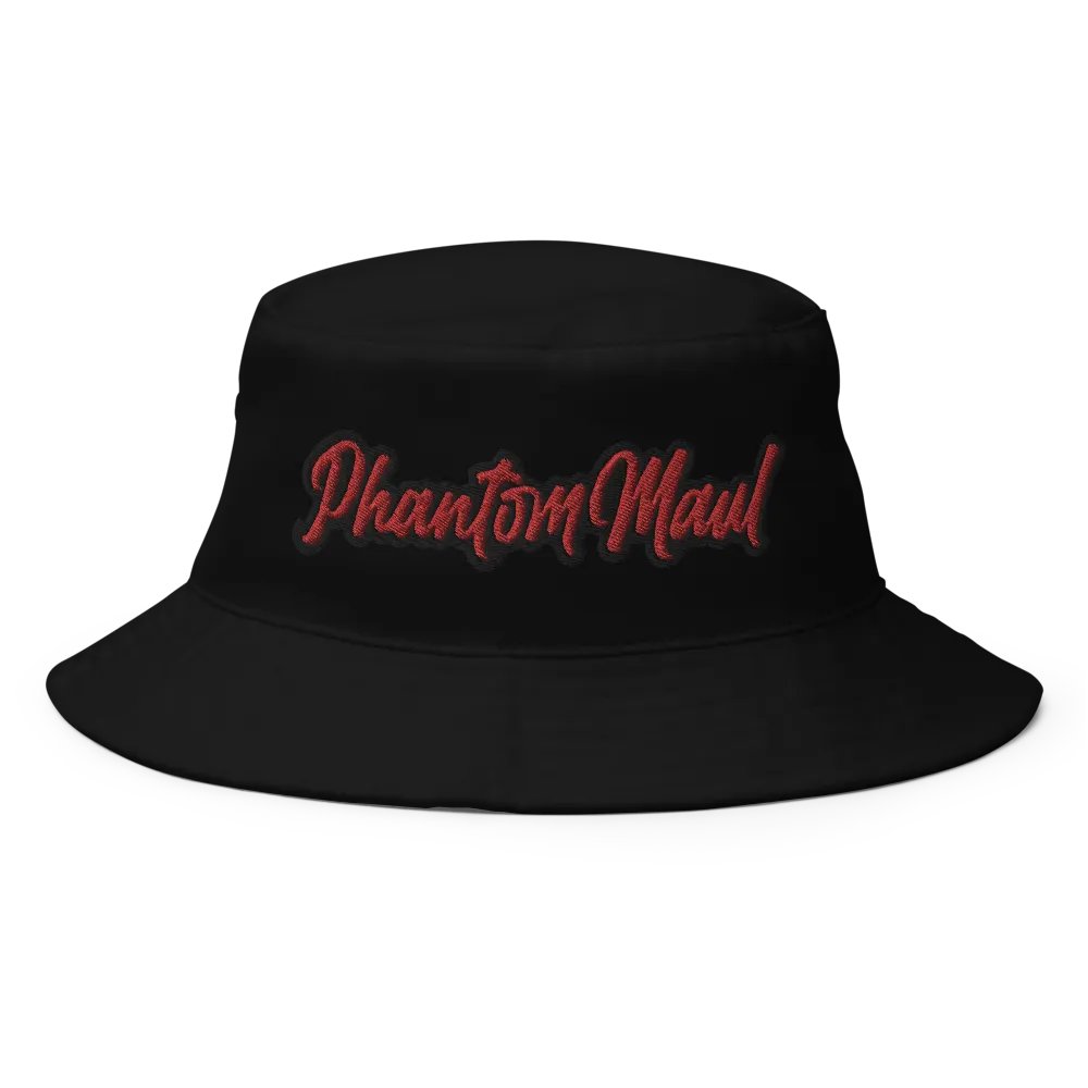'PhantomMaul' Bucket Hat Red Lettering product image (1)