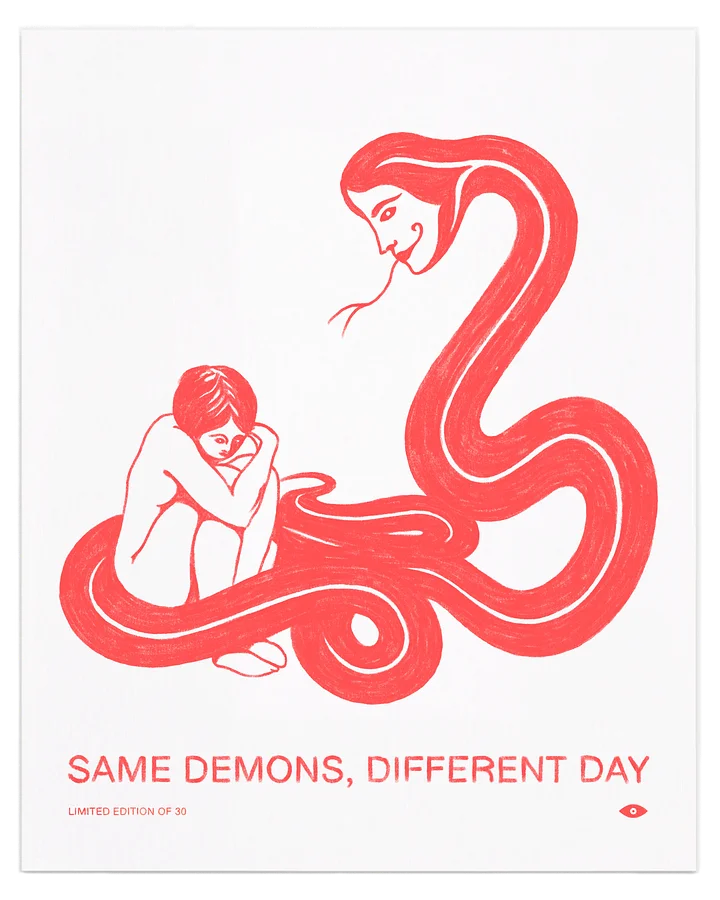 Same Demons Limited Edition Art Print product image (1)