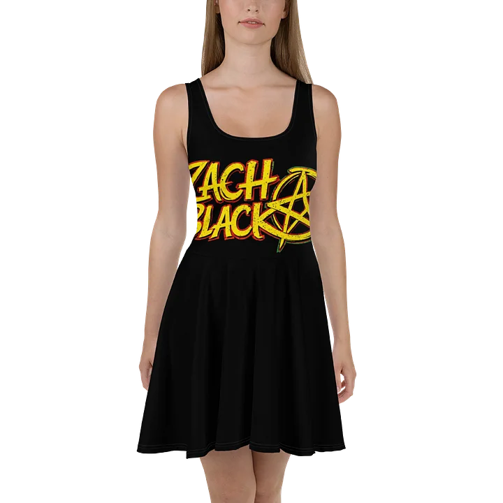 Zach Black Skater Dress product image (2)