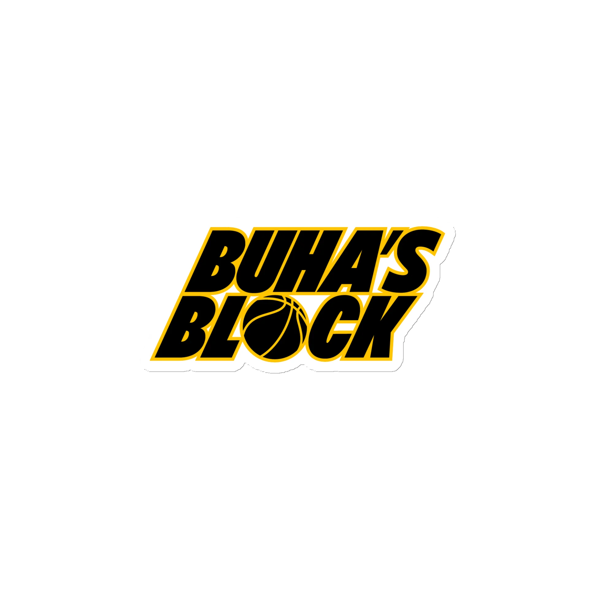 Buha's Block wordmark magnet product image (1)