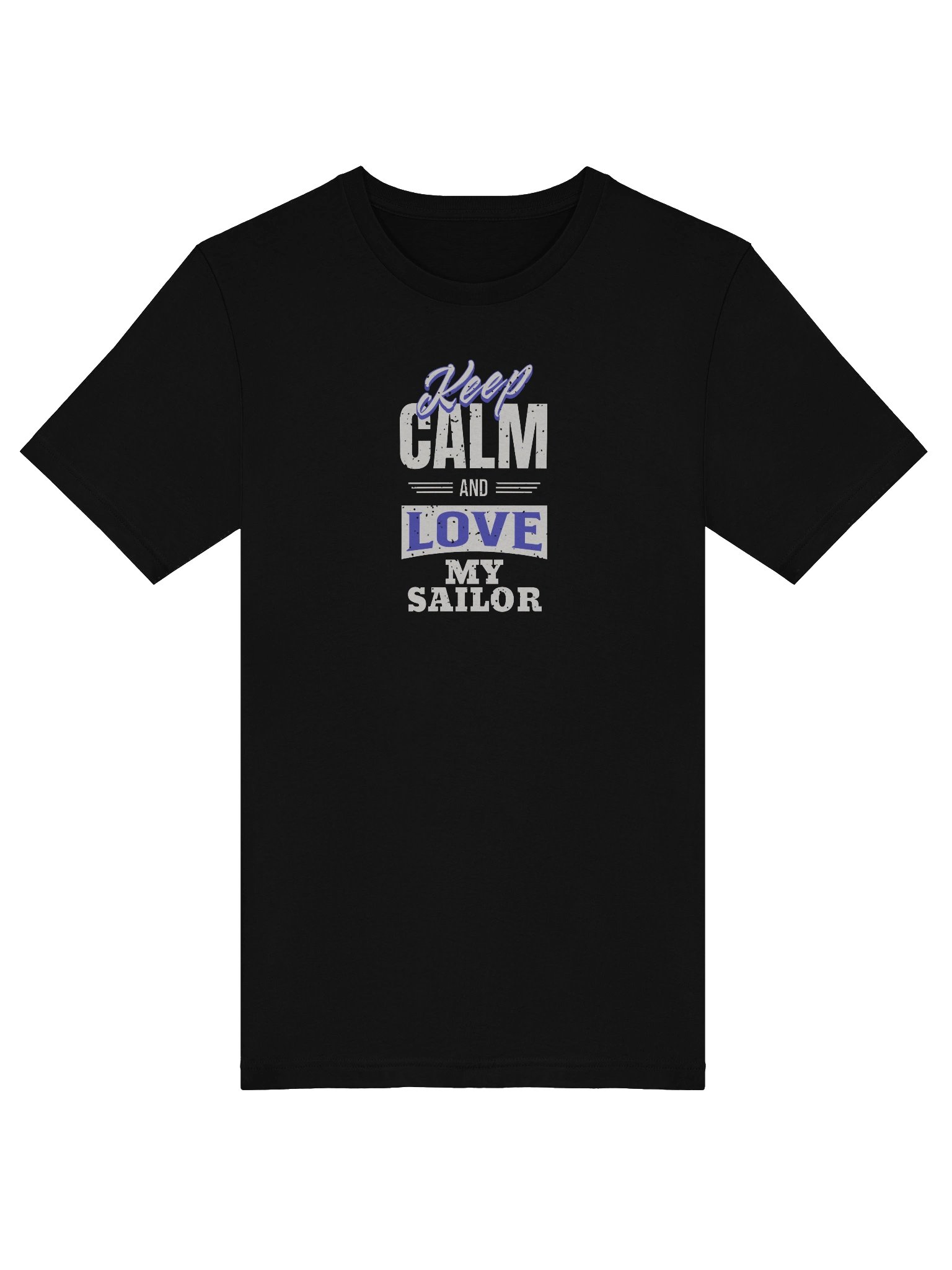 Keep Calm and Love My Sailor - Family T-shirt product image (5)