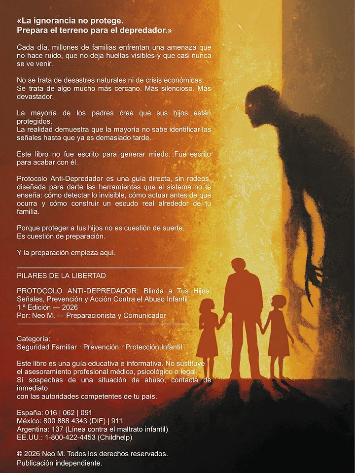 Protocolo Anti-Depredador - Blinda a Tus Hijos: Señales, Prevención y Acción Contra el Abuso Infantil product image (2)