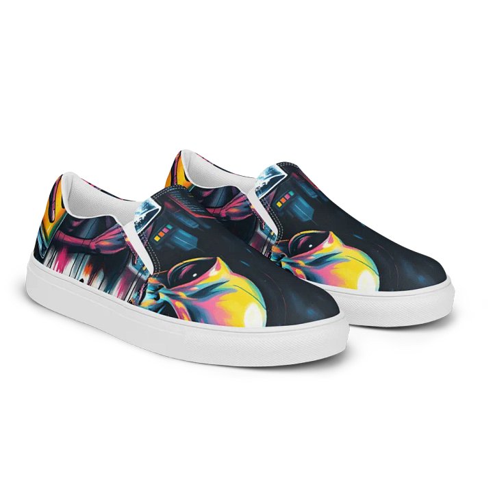 women's Extraterrestrial Urban Vibes Slip-Ons canvas shoes product image (2)