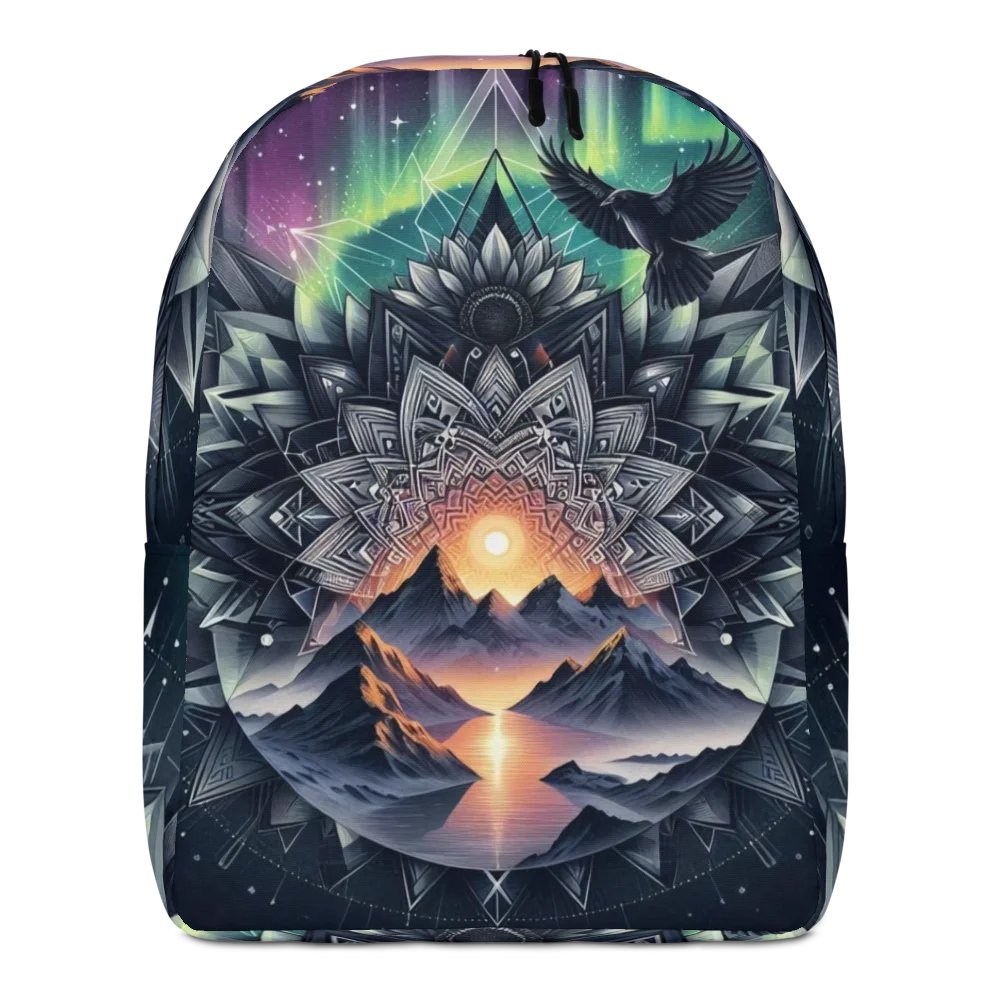 Aurora Mandala All-Over Print Backpack product image (1)