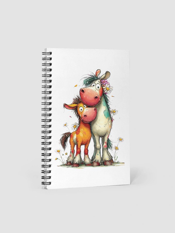 Horse Spiral Notebook product image (1)