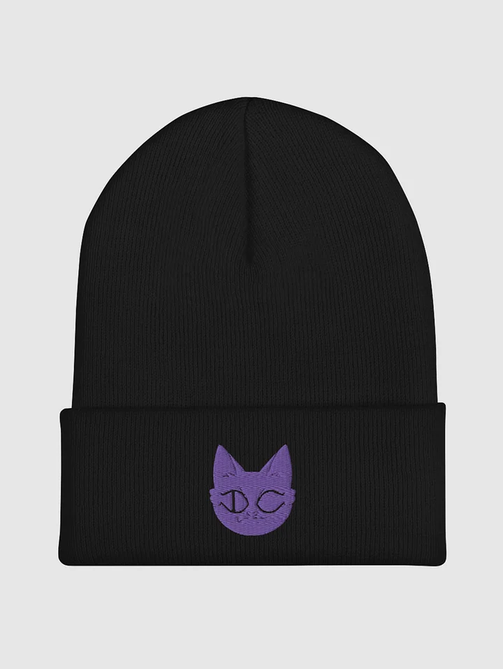 DammitCat Cuffed Beanie product image (1)