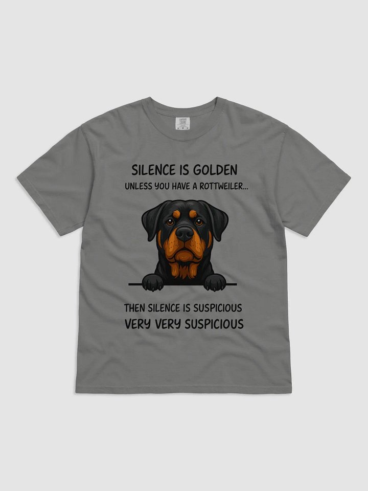 Silence is golden, unless you have a Rottweiler product image (1)