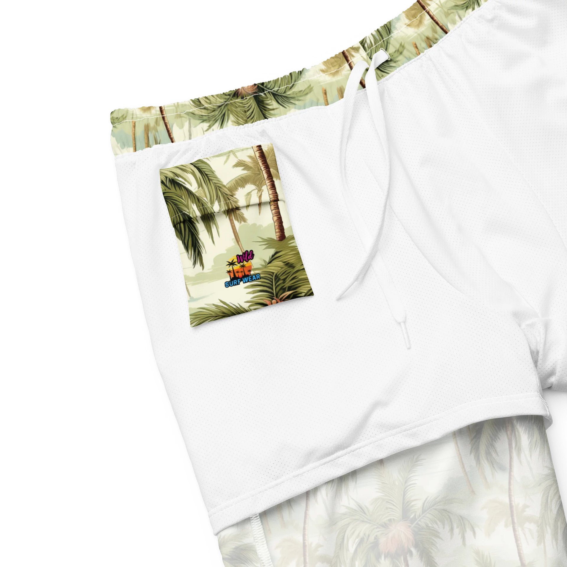 Vintage Caribbean Tropical Swim Trunks product image (7)