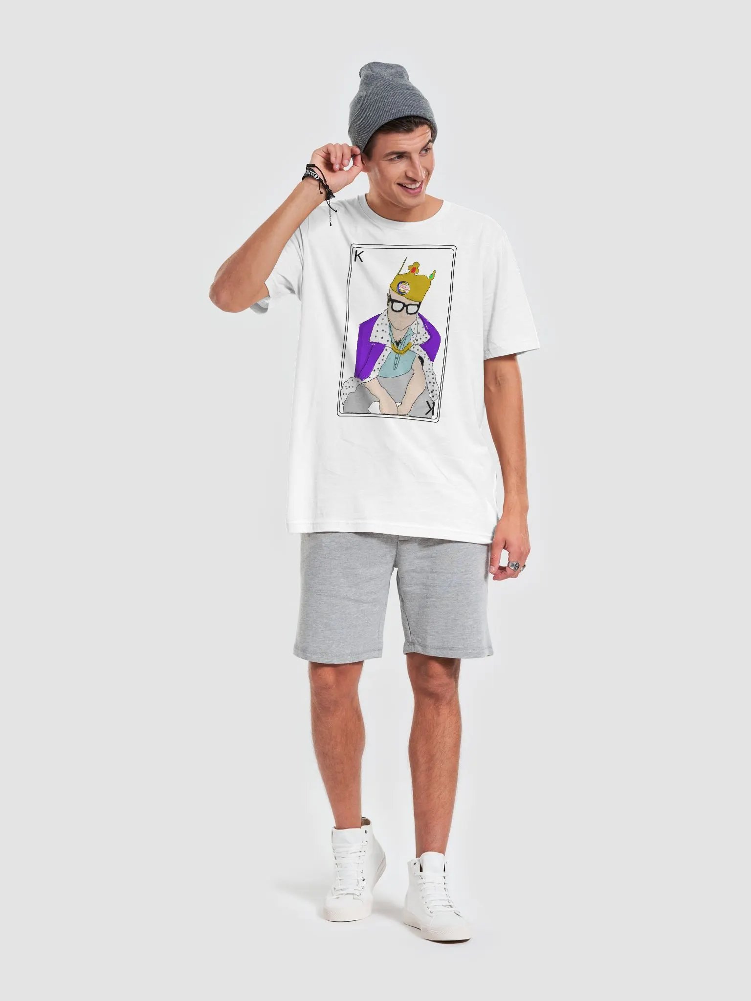 [BIG KING] t-shirt on white product image (6)