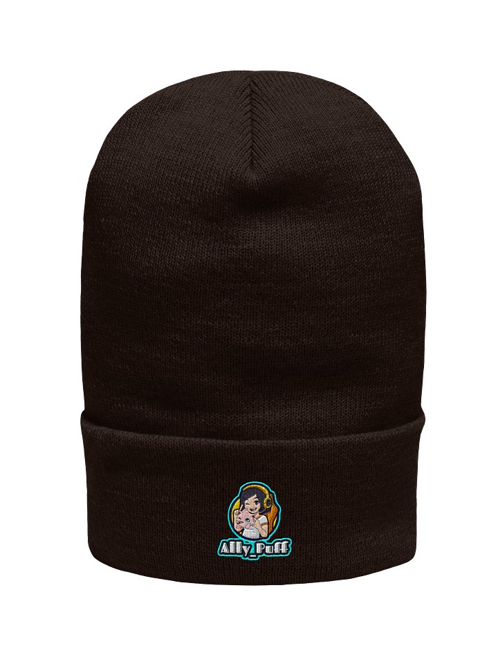 Ally_Puff Beanie- Embroidered product image (7)