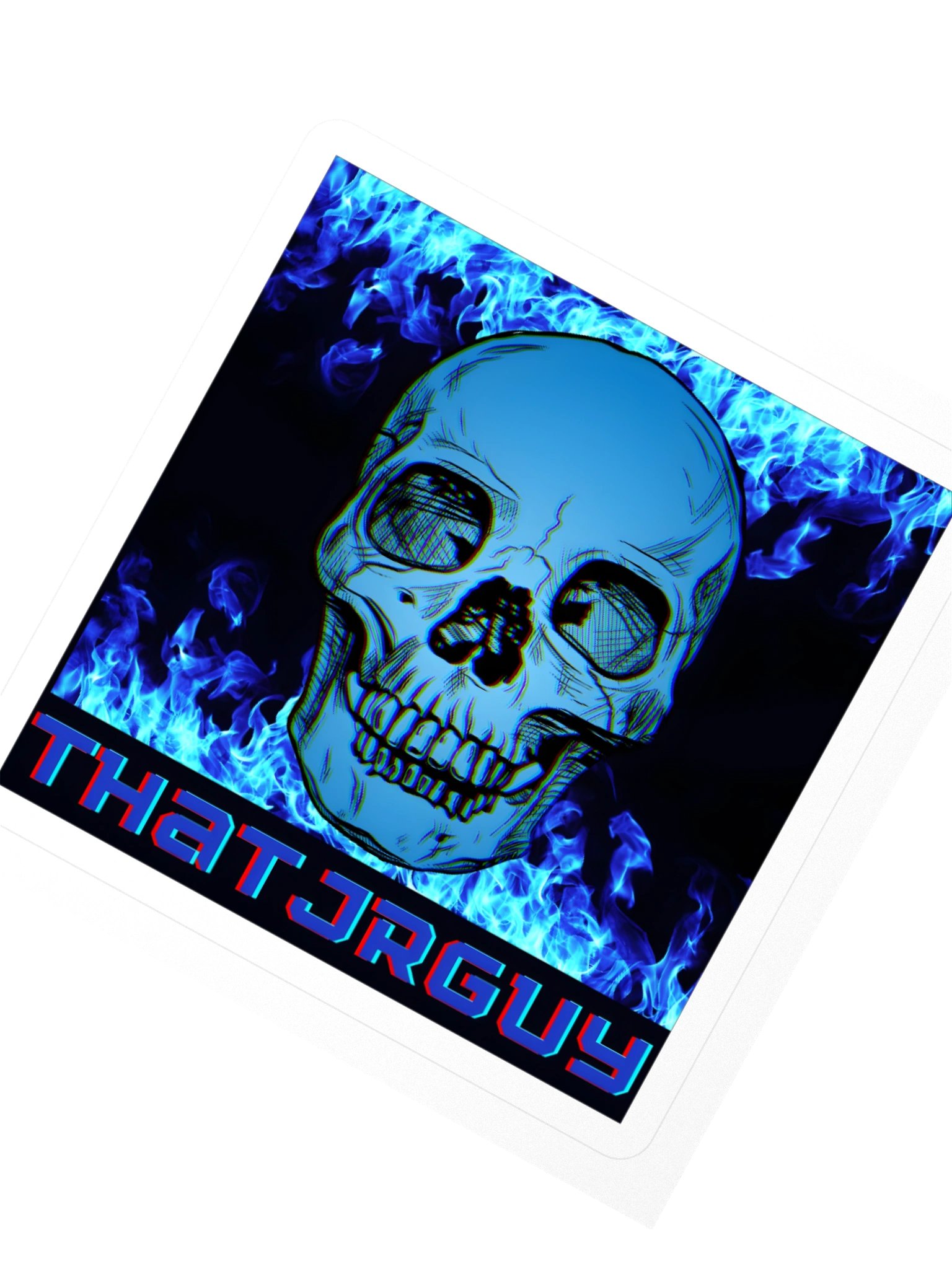 ThatJRguy Skull sticker product image (8)