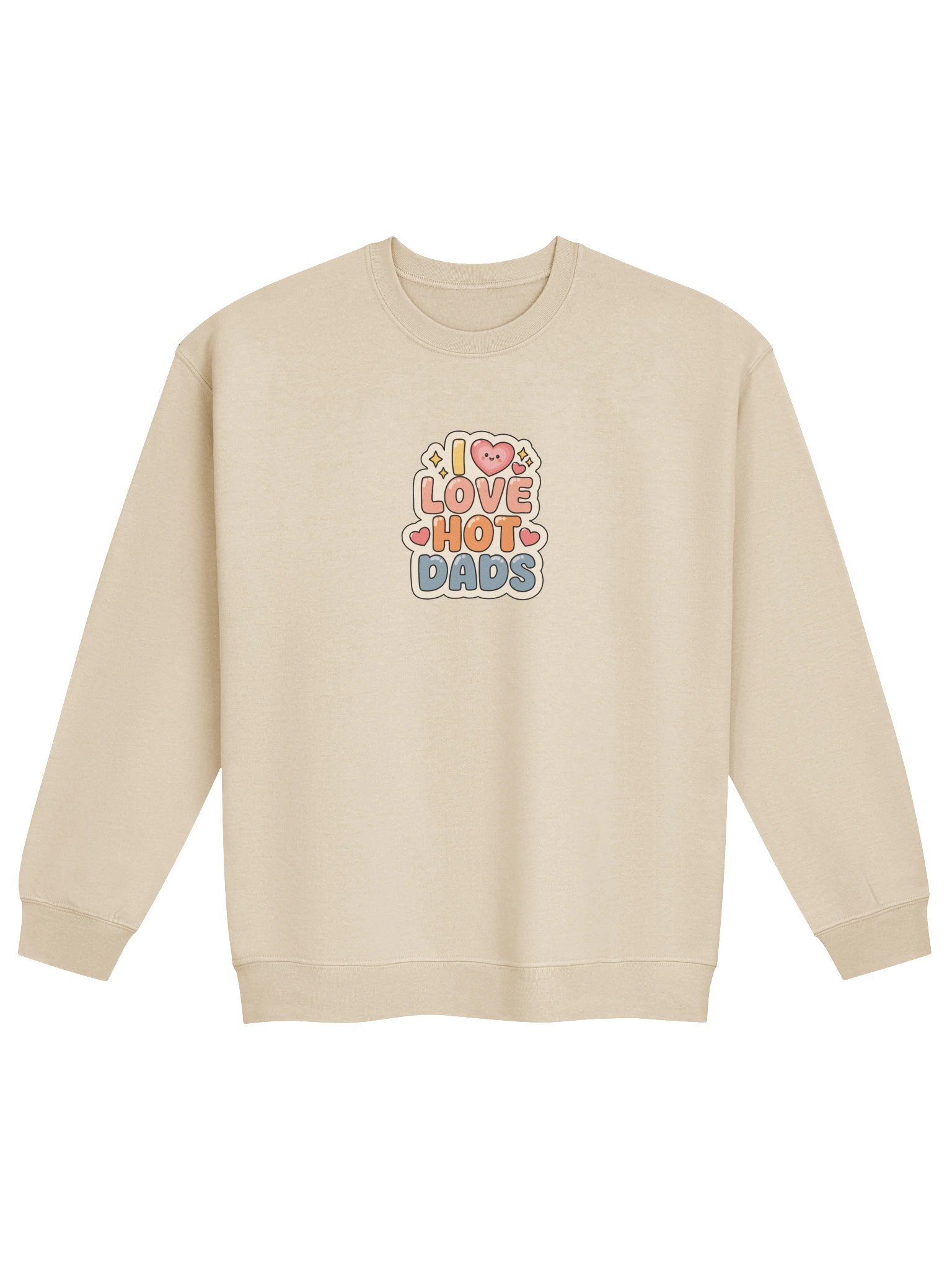 I Love Hot Dads Sweatshirt product image (1)