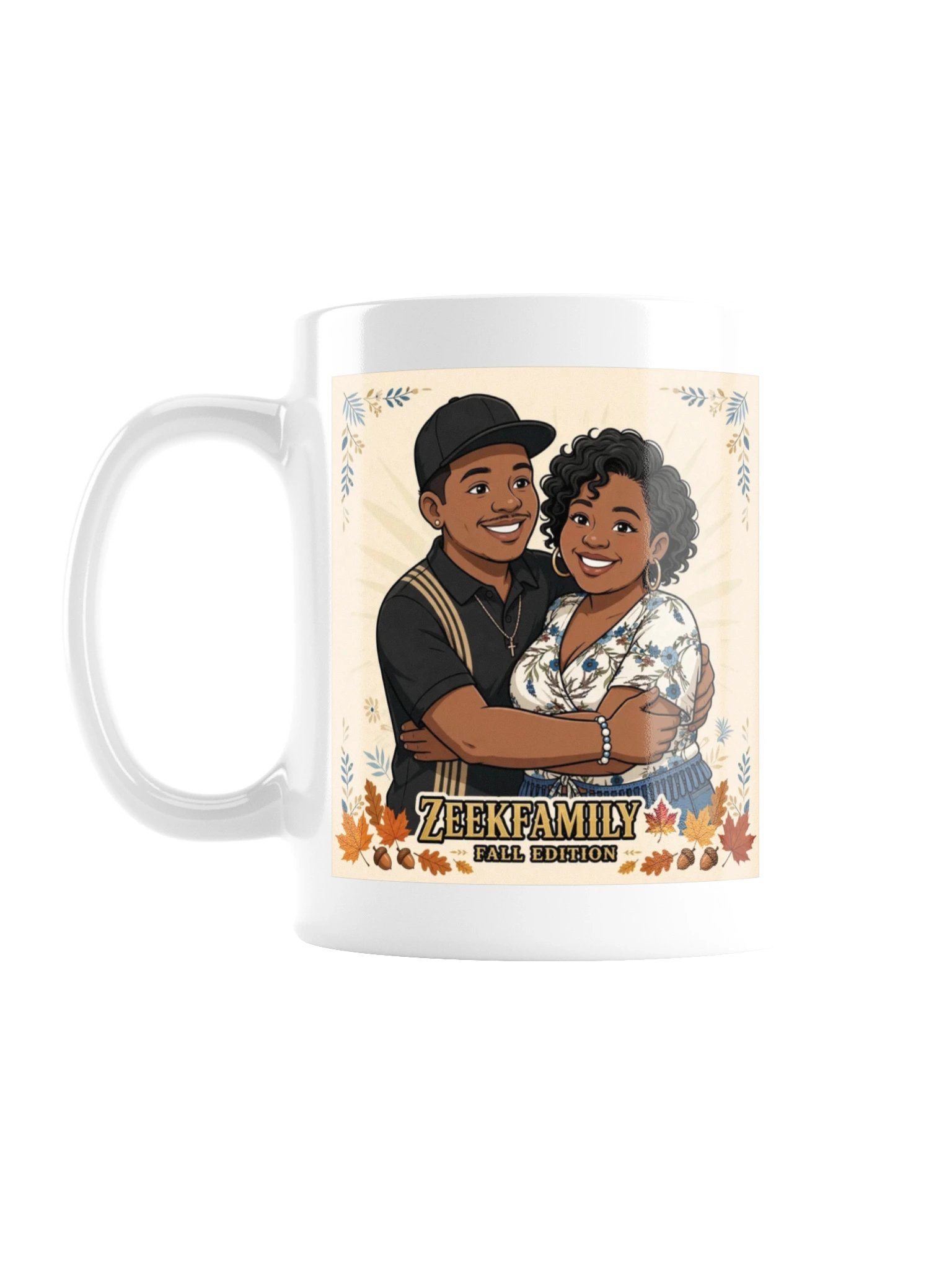 ZeekFamily Fall Edition White Glossy Mug product image (1)
