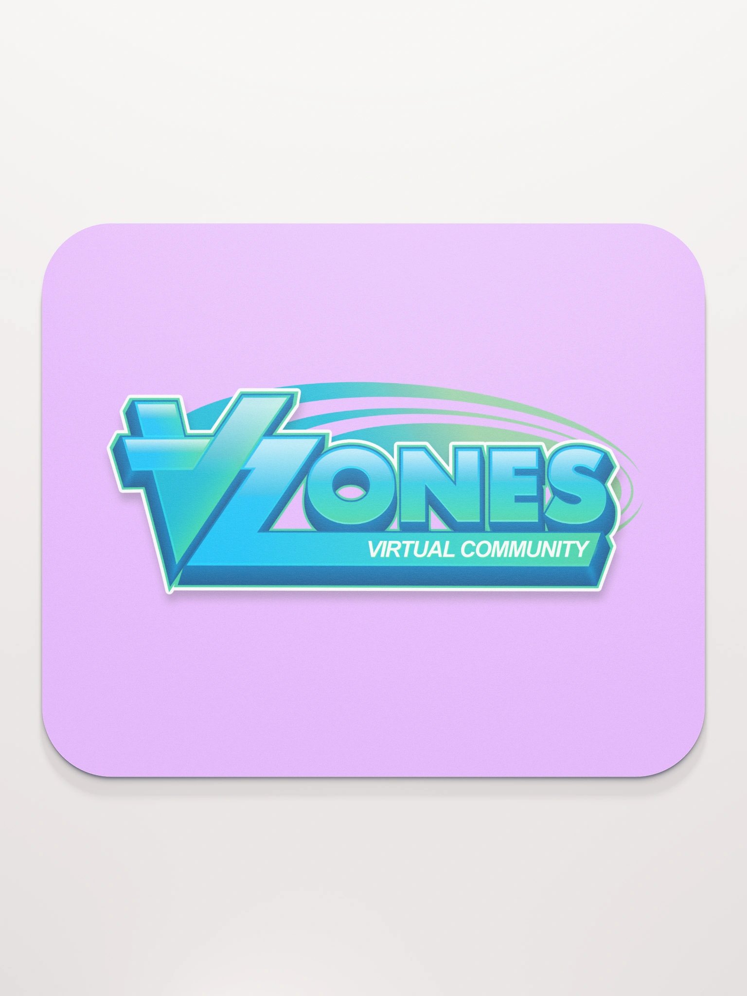 VZones Logo Mouse Mat - Pink product image (2)