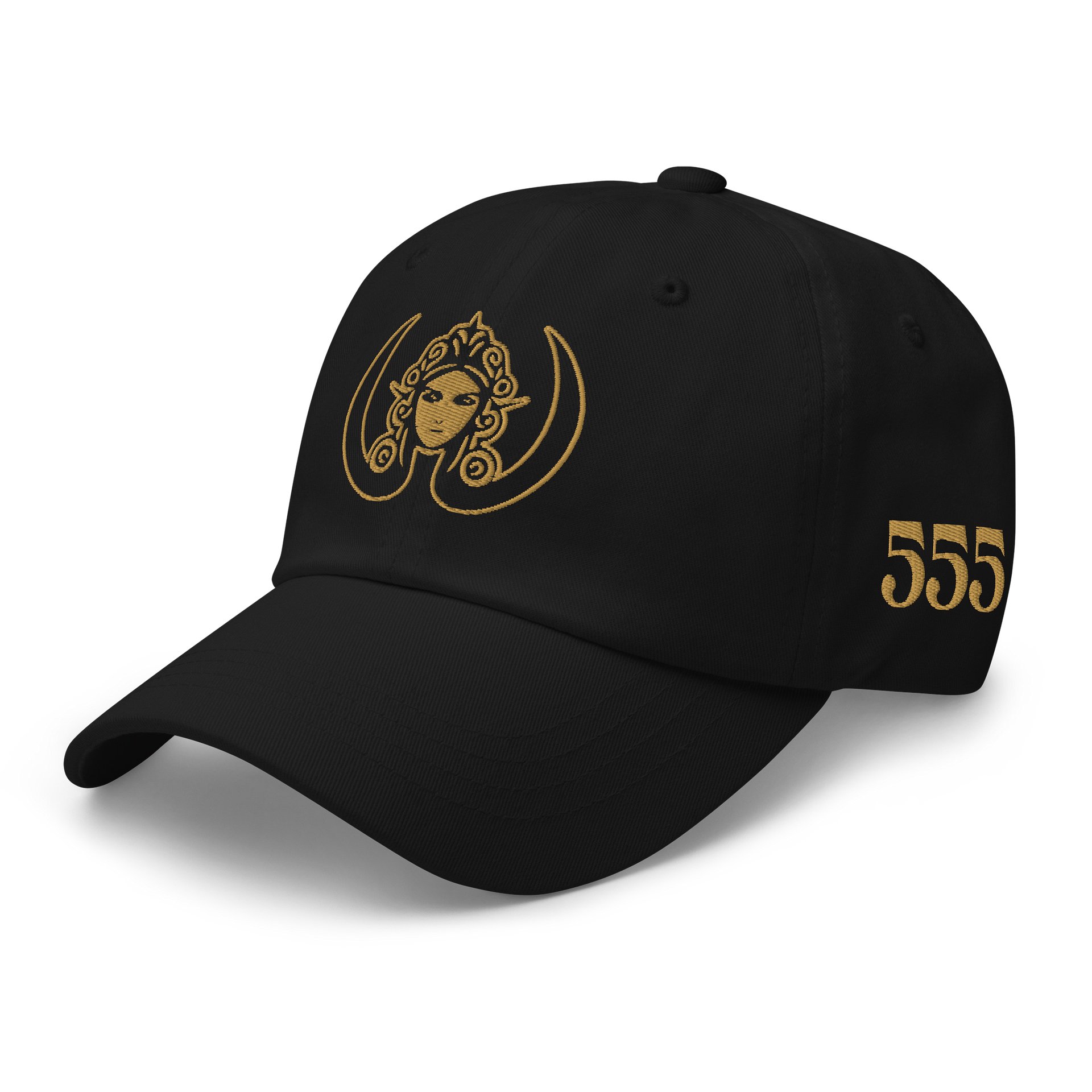 CIRCEMOON Divin Sacré Nombre 555 Cap - black product image (2)
